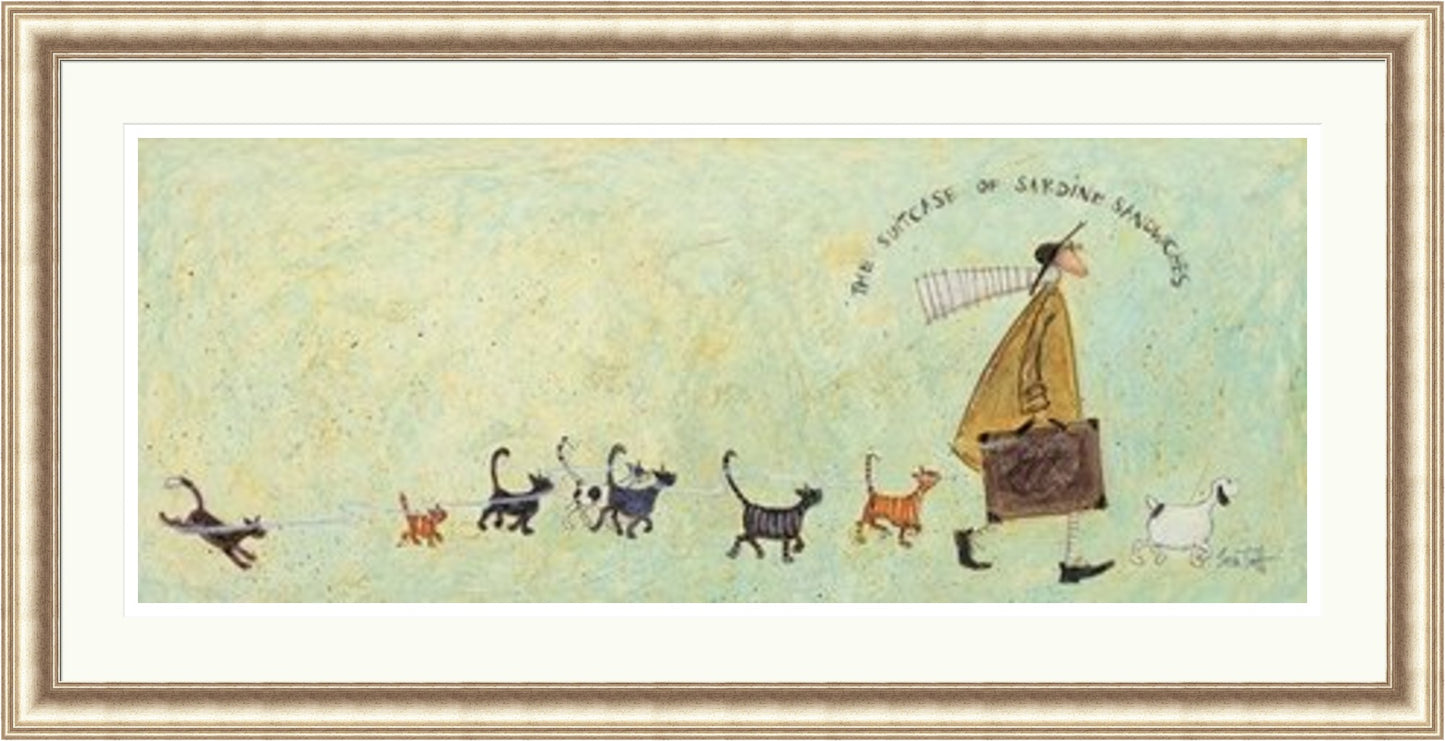 The Suitcase of Sardines by Sam Toft