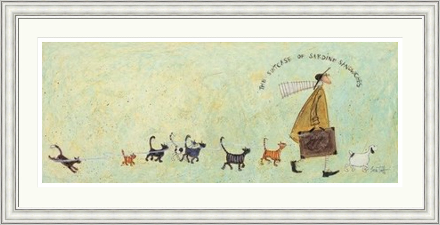 The Suitcase of Sardines by Sam Toft