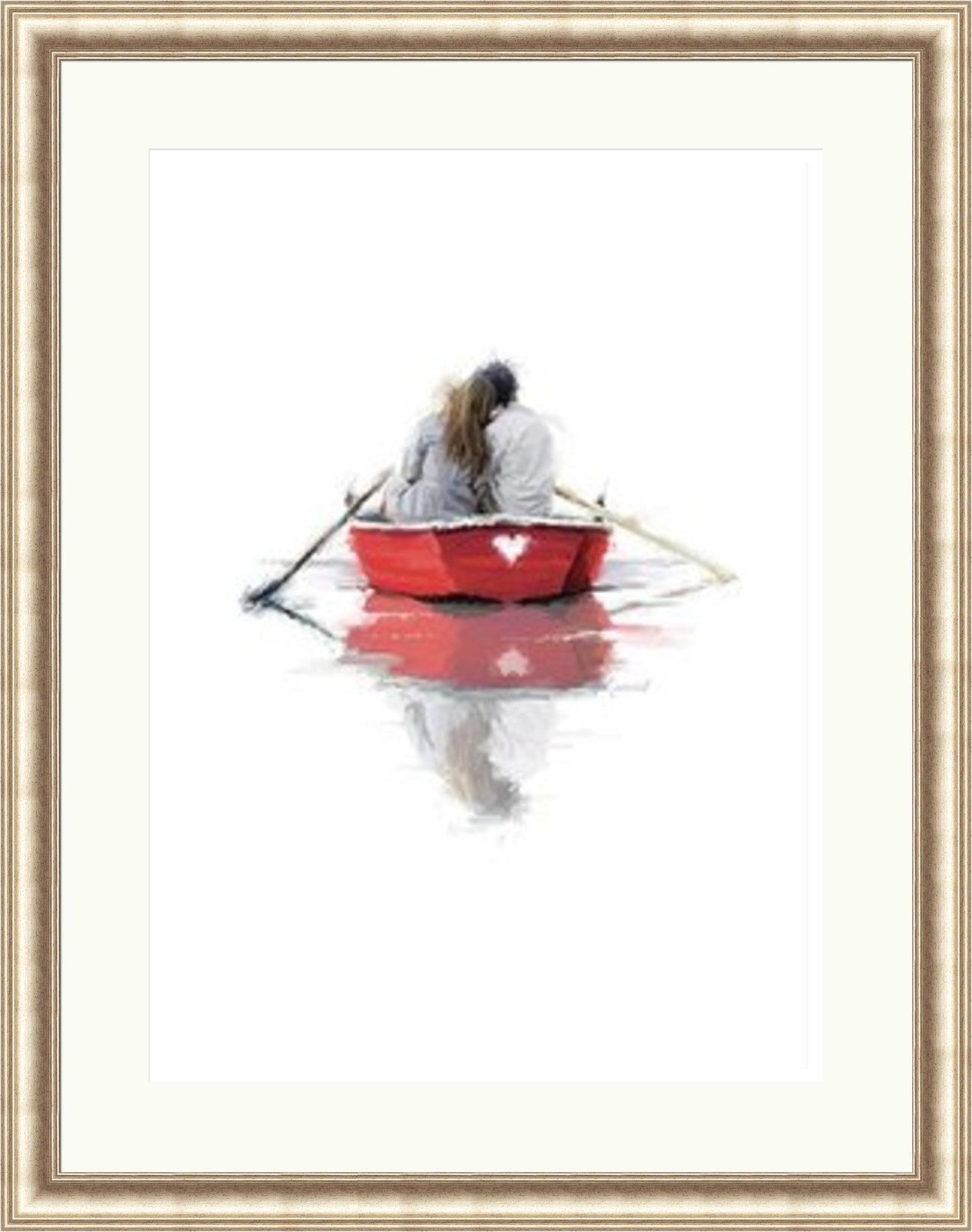 Couple in a Boat by Richard Macneil