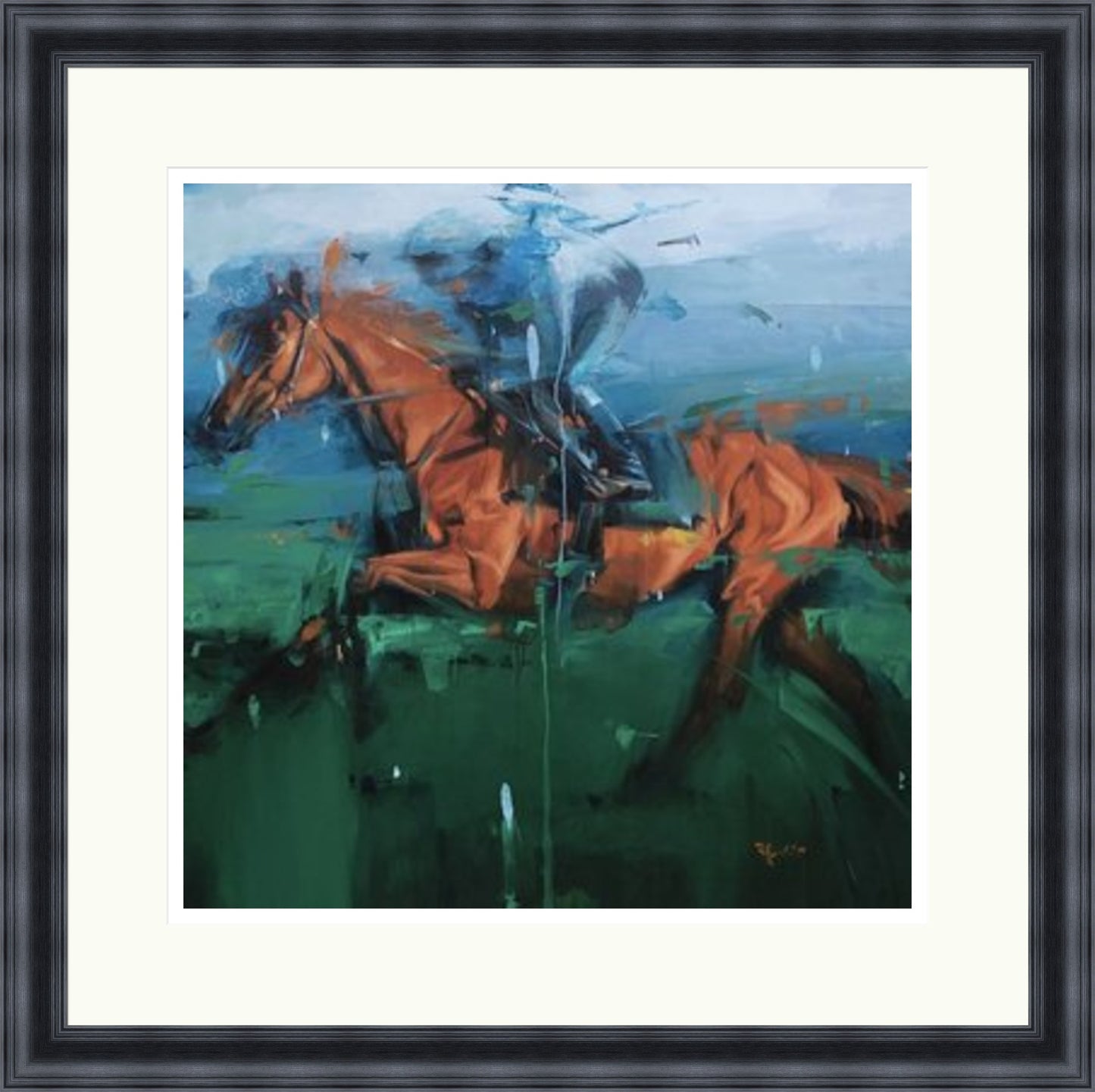 Race Horse by Frank Pretorious