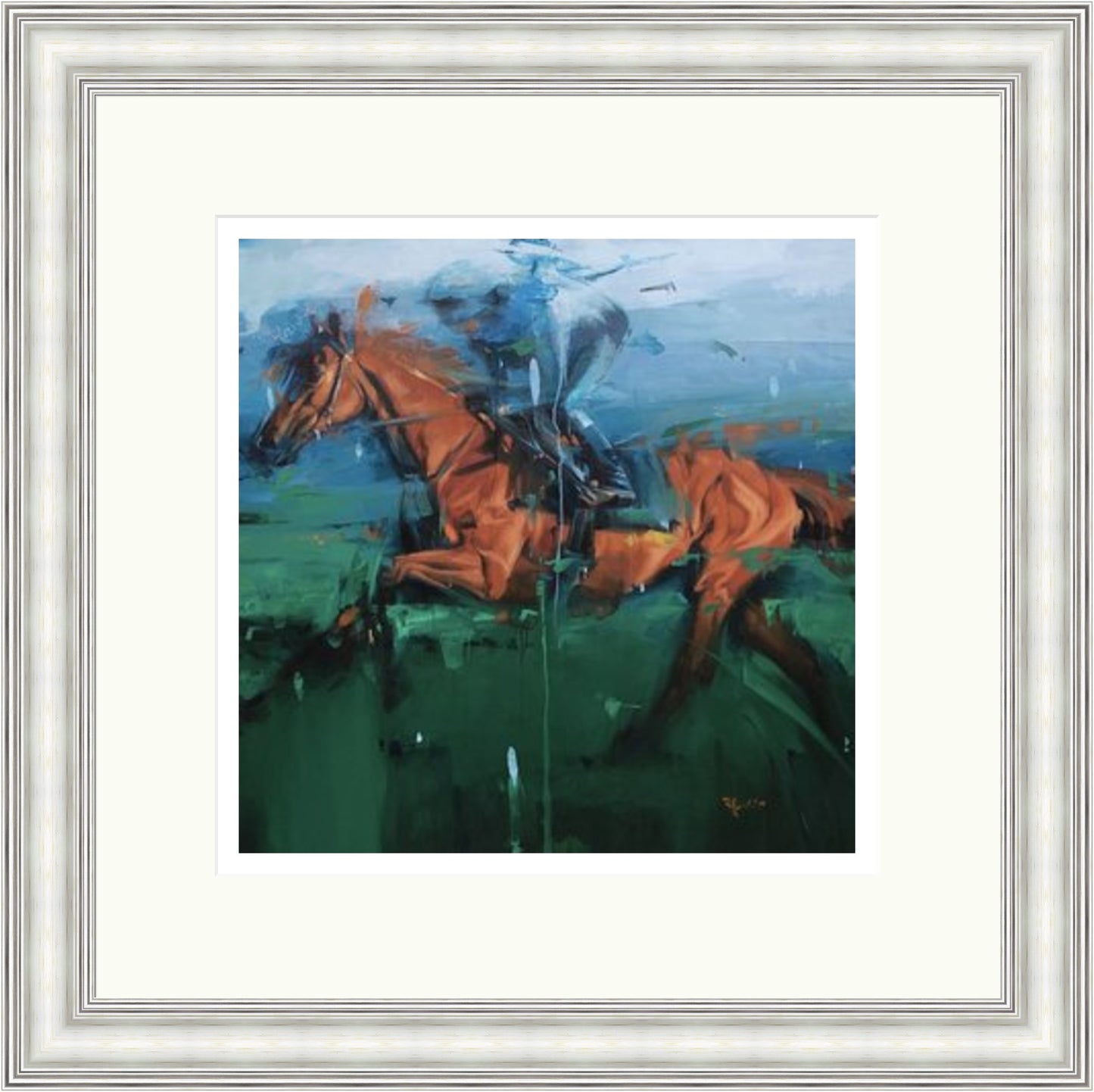 Race Horse by Frank Pretorious