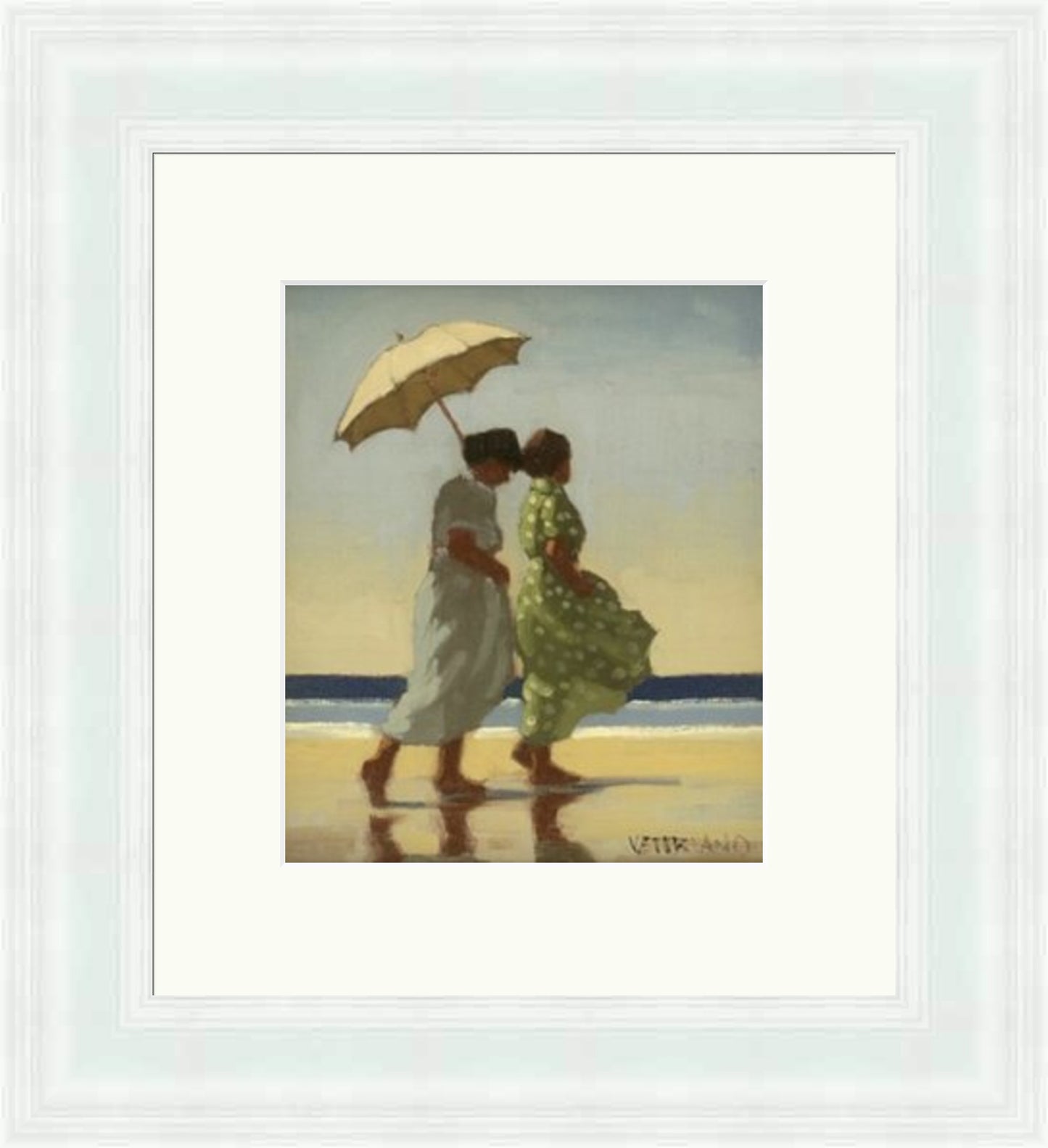 Green and Blue by Jack Vettriano