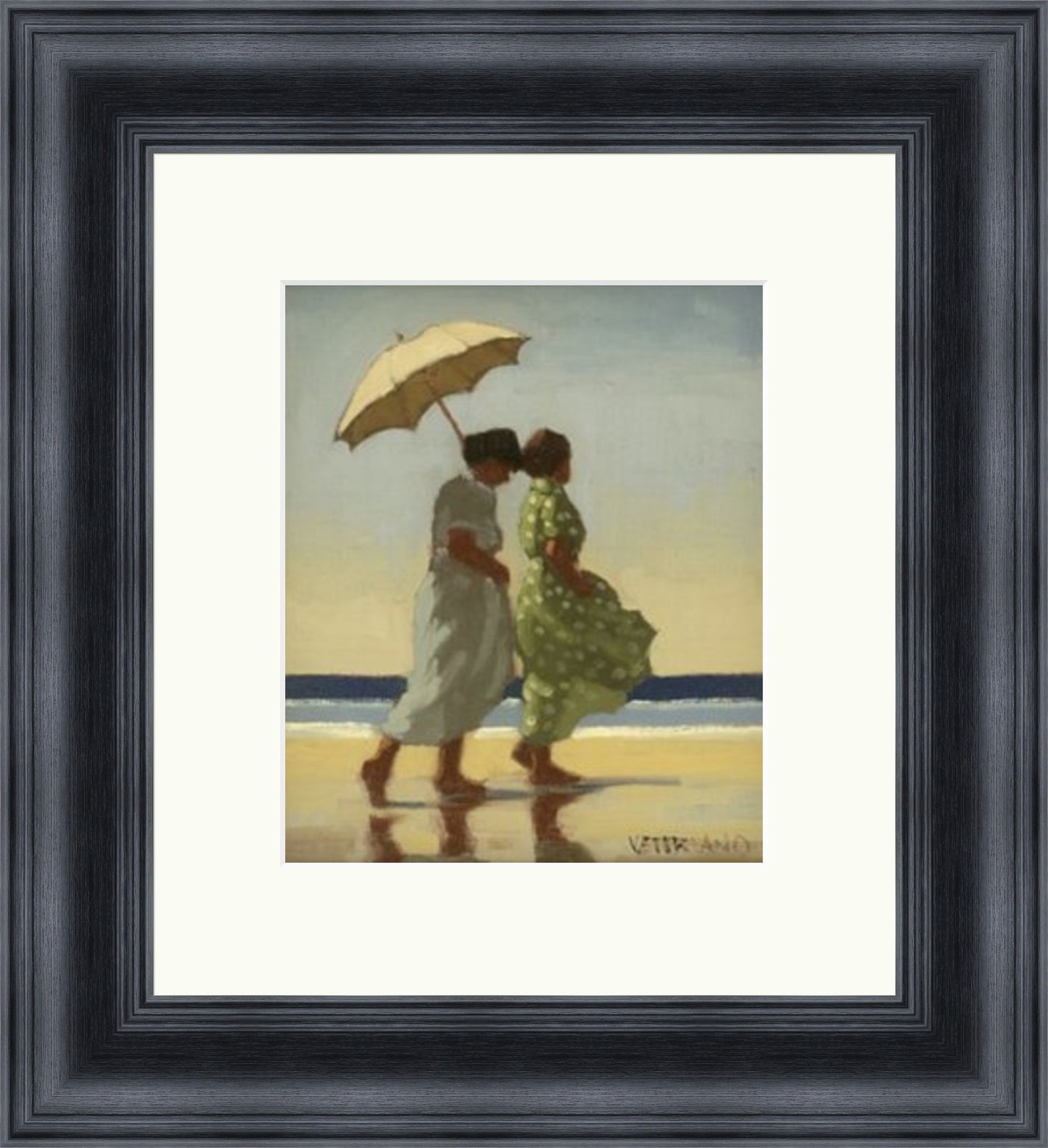 Green and Blue by Jack Vettriano