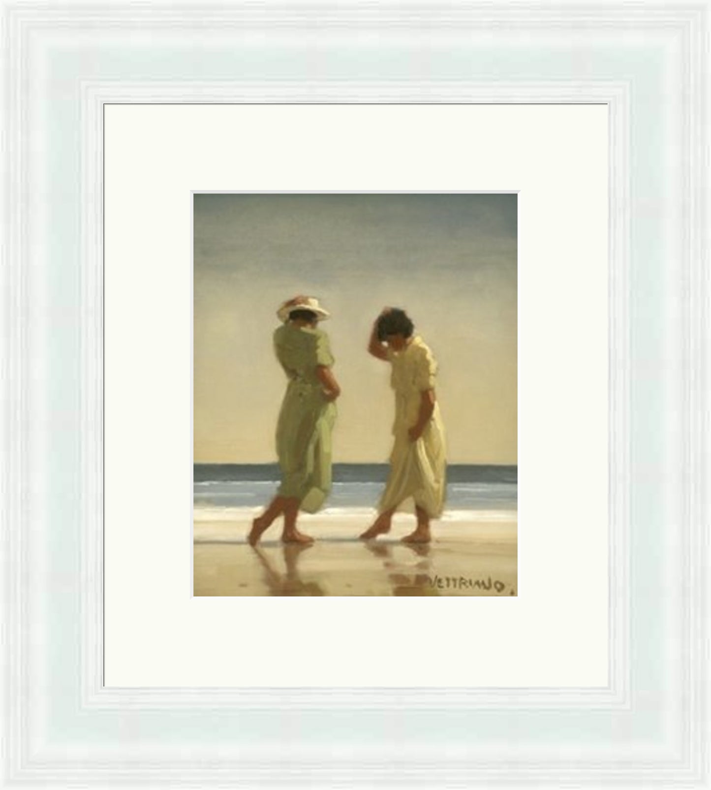 Trailing Toes by Jack Vettriano