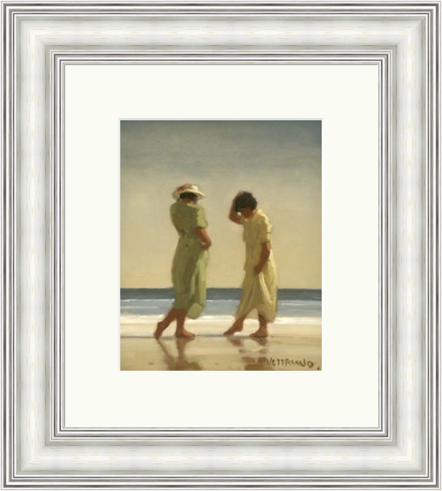Trailing Toes by Jack Vettriano