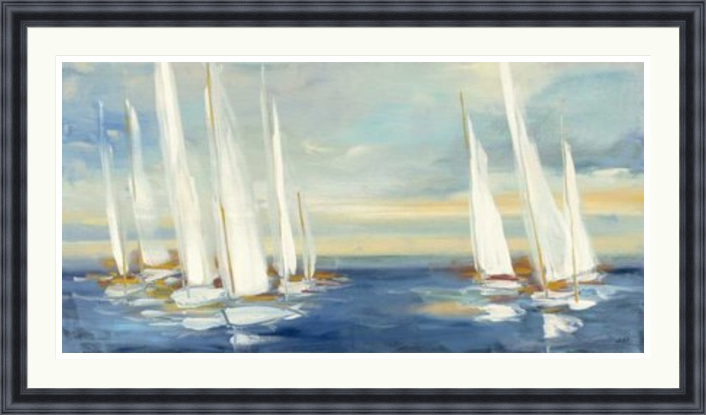 Summer Regatta Sunset by Julia Purinton