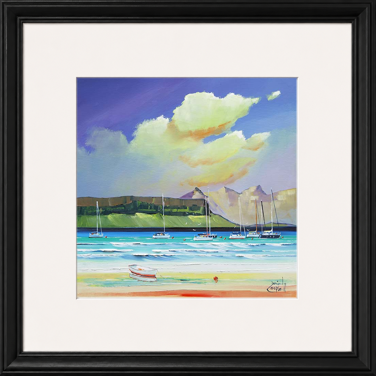 Mooring Arisaig by Daniel Campbell