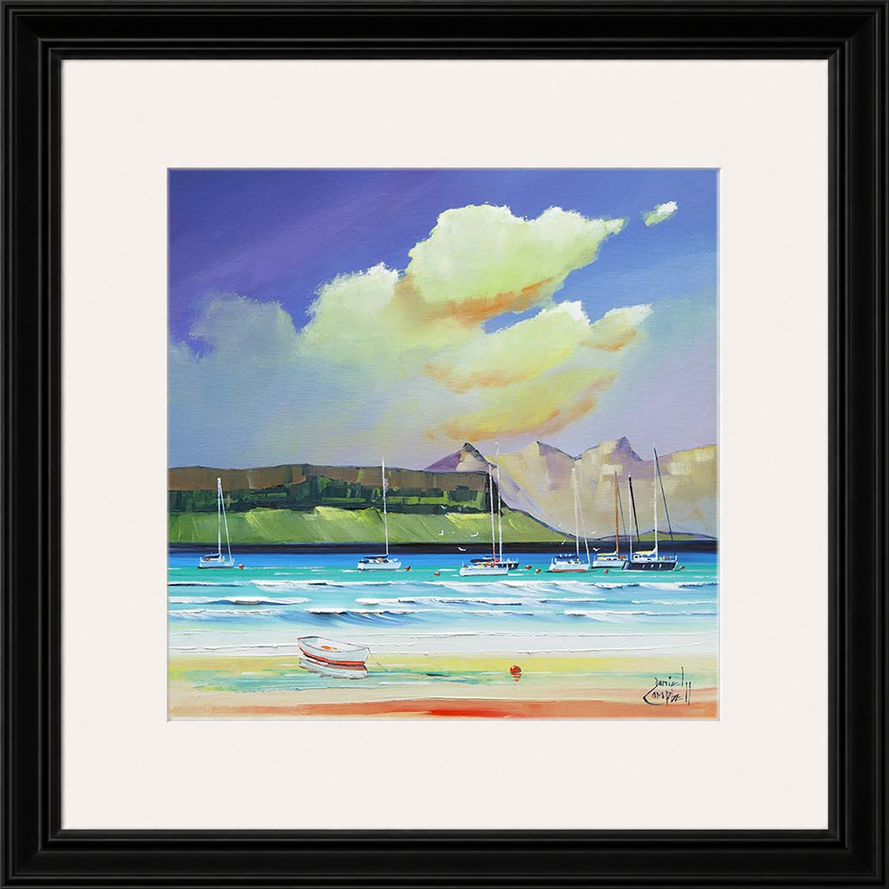 Mooring Arisaig by Daniel Campbell