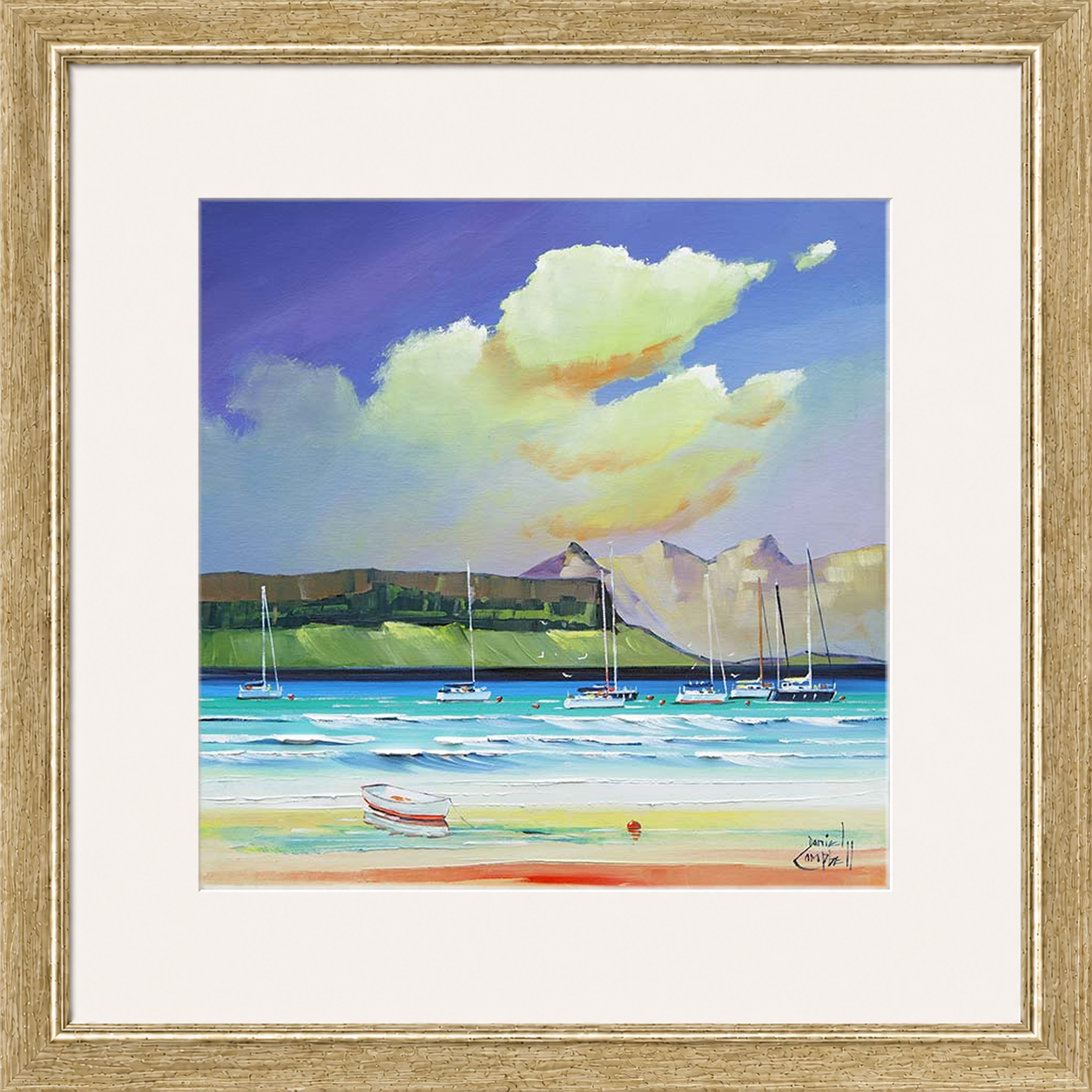 Mooring Arisaig by Daniel Campbell