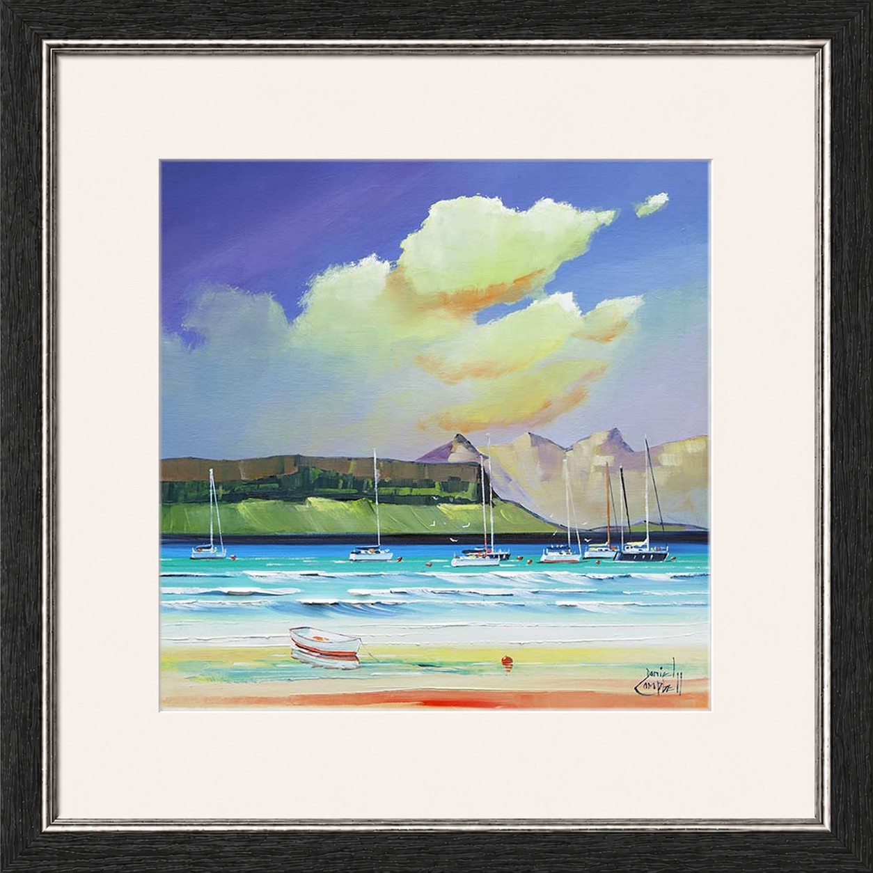 Mooring Arisaig by Daniel Campbell