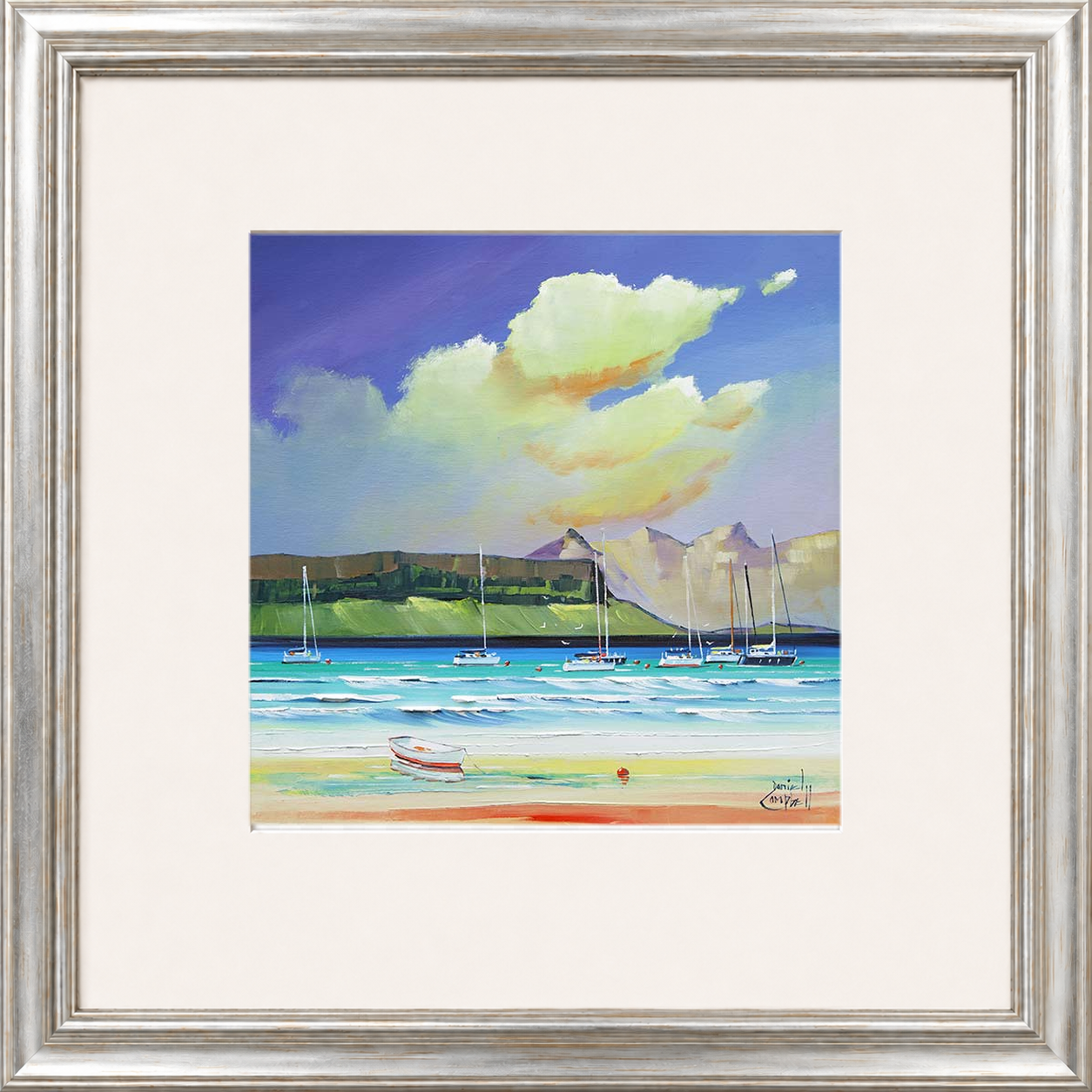 Mooring Arisaig by Daniel Campbell