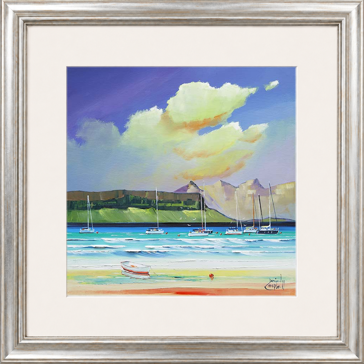 Mooring Arisaig by Daniel Campbell