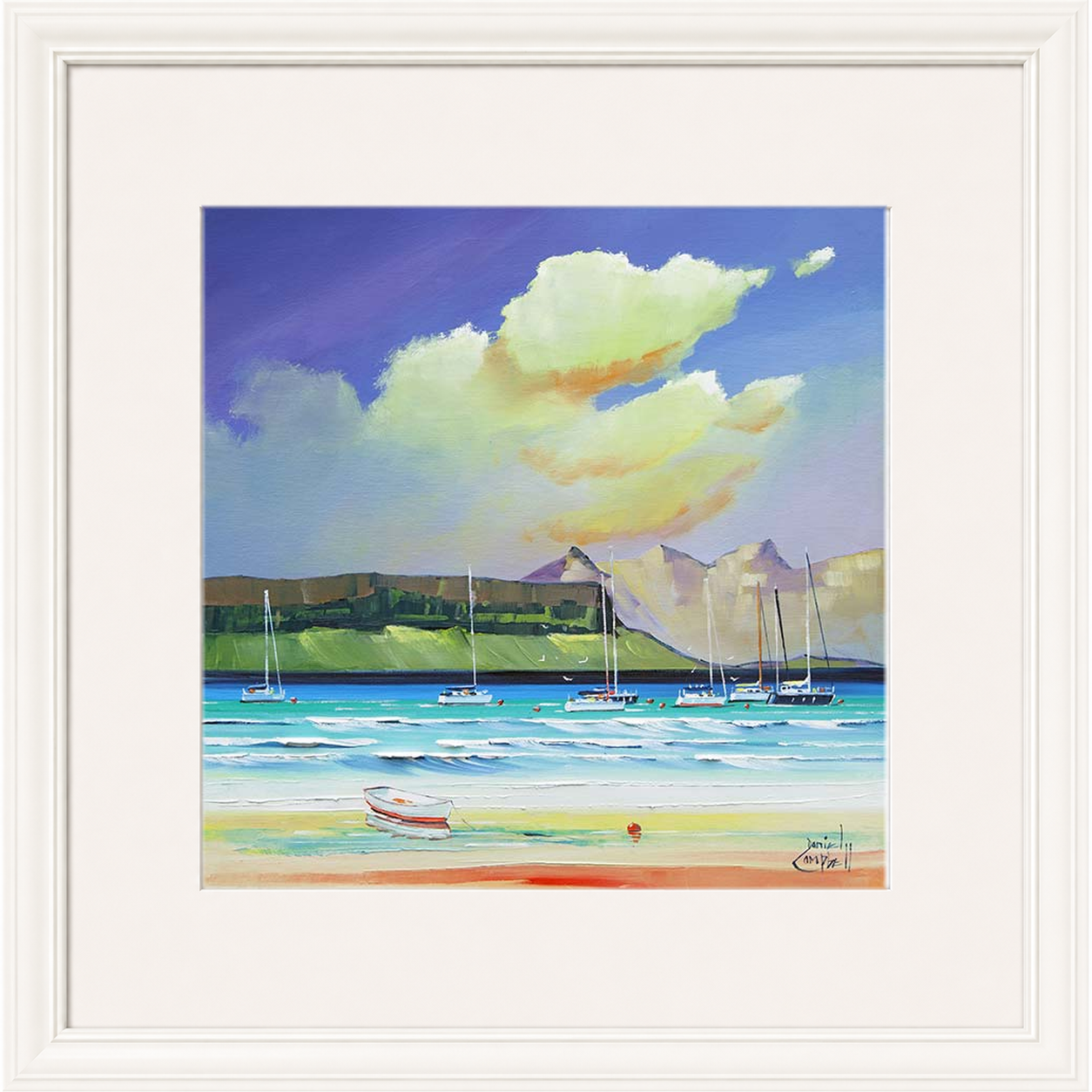 Mooring Arisaig by Daniel Campbell