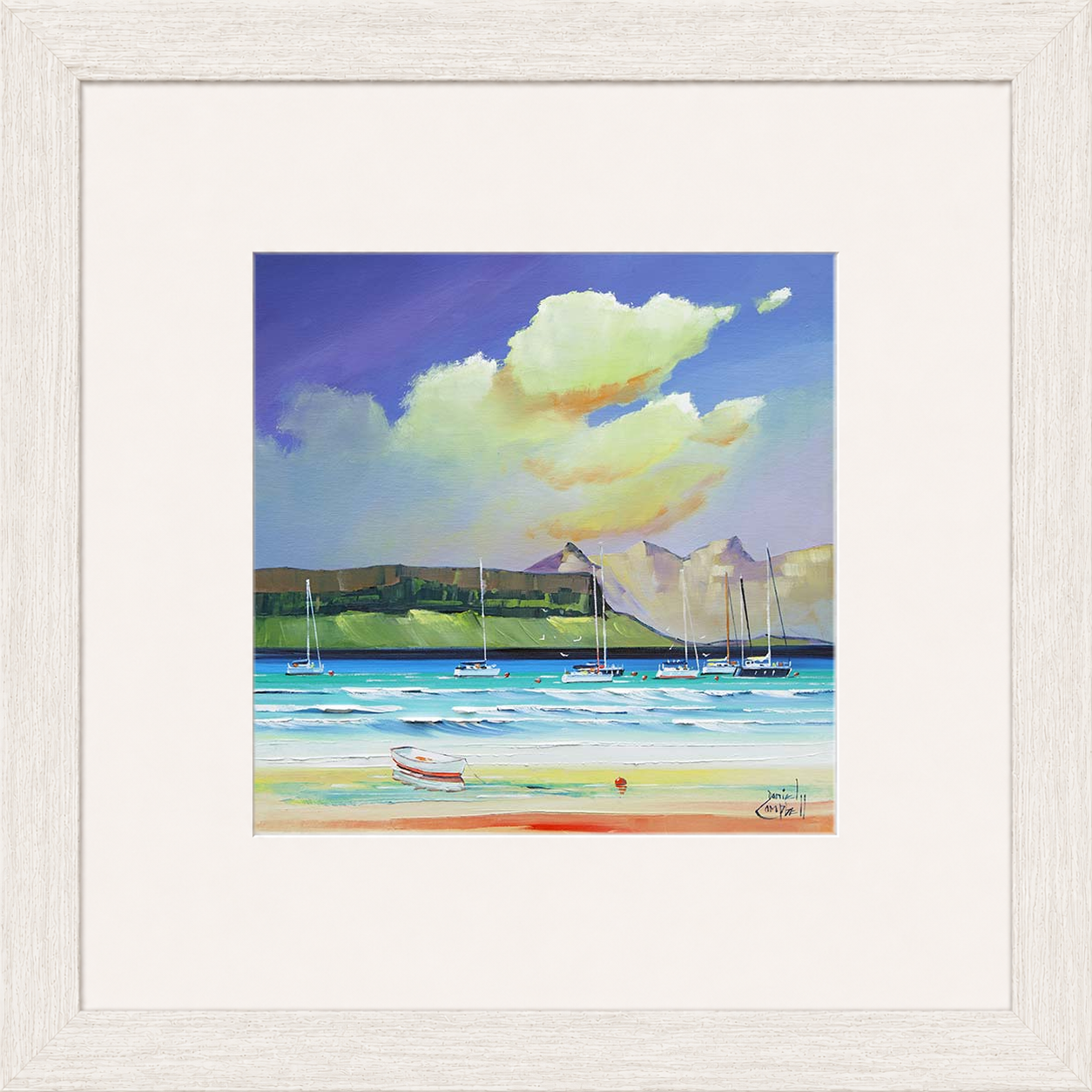 Mooring Arisaig by Daniel Campbell