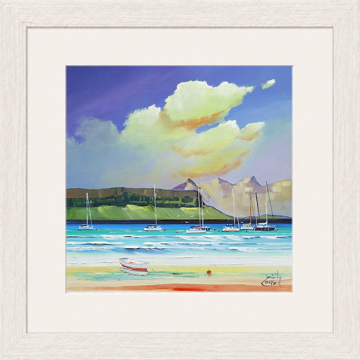 Mooring Arisaig by Daniel Campbell