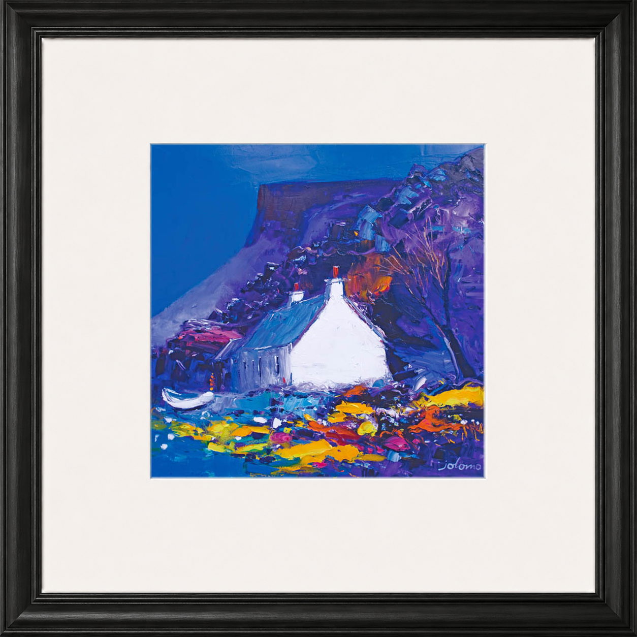 Night falls on the Gribun Rock, Mull by John Lowrie Morrison (Jolomo)