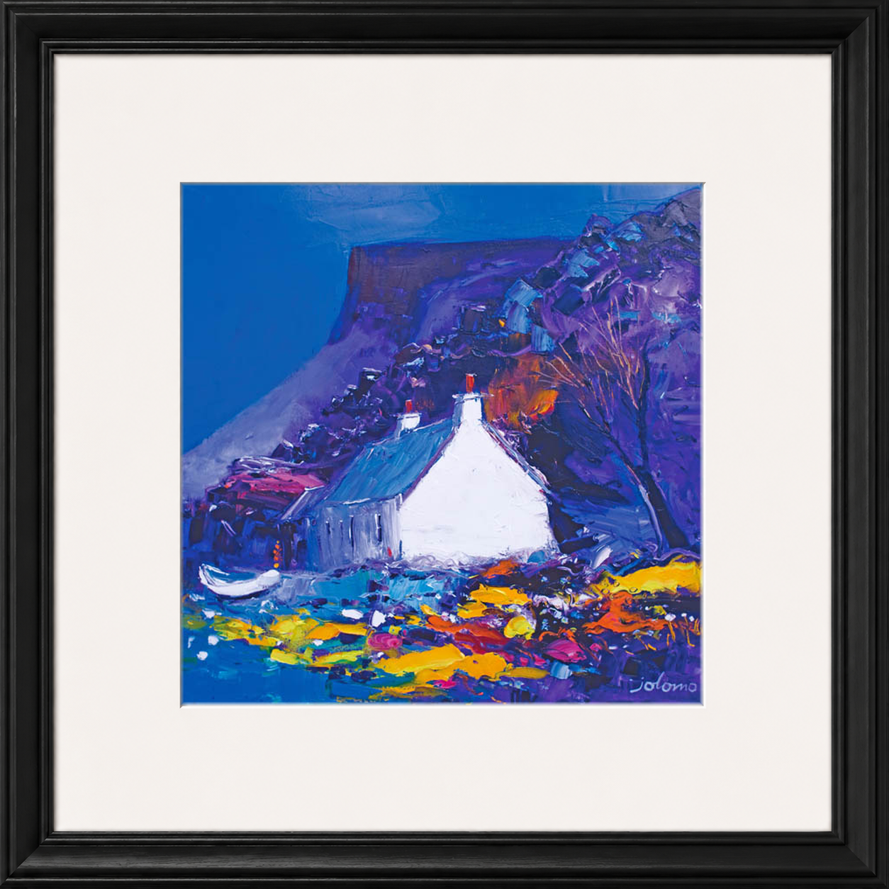 Night falls on the Gribun Rock, Mull by John Lowrie Morrison (Jolomo)