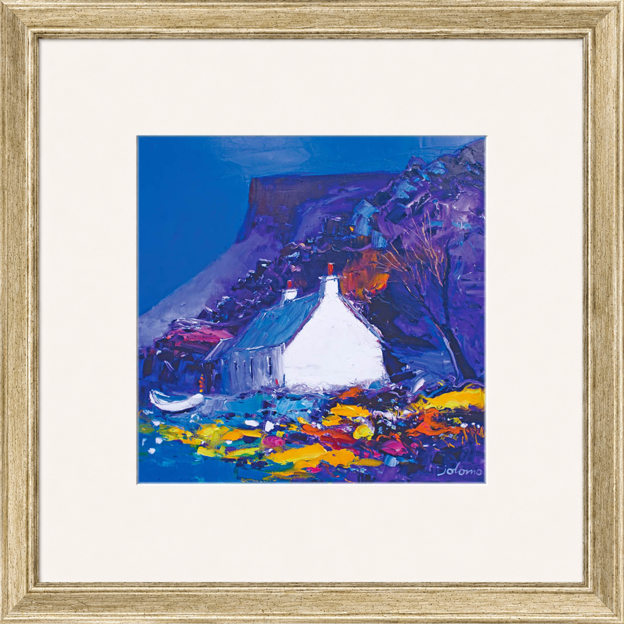 Night falls on the Gribun Rock, Mull by John Lowrie Morrison (Jolomo)