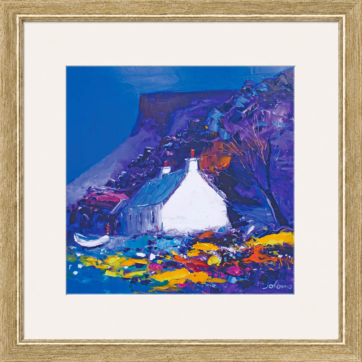 Night falls on the Gribun Rock, Mull by John Lowrie Morrison (Jolomo)