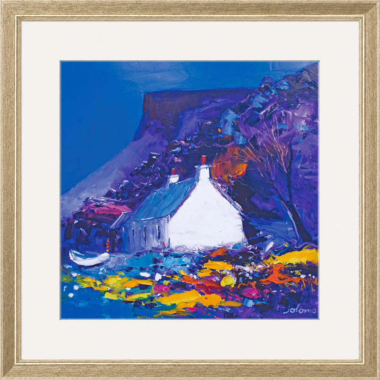 Night falls on the Gribun Rock, Mull by John Lowrie Morrison (Jolomo)