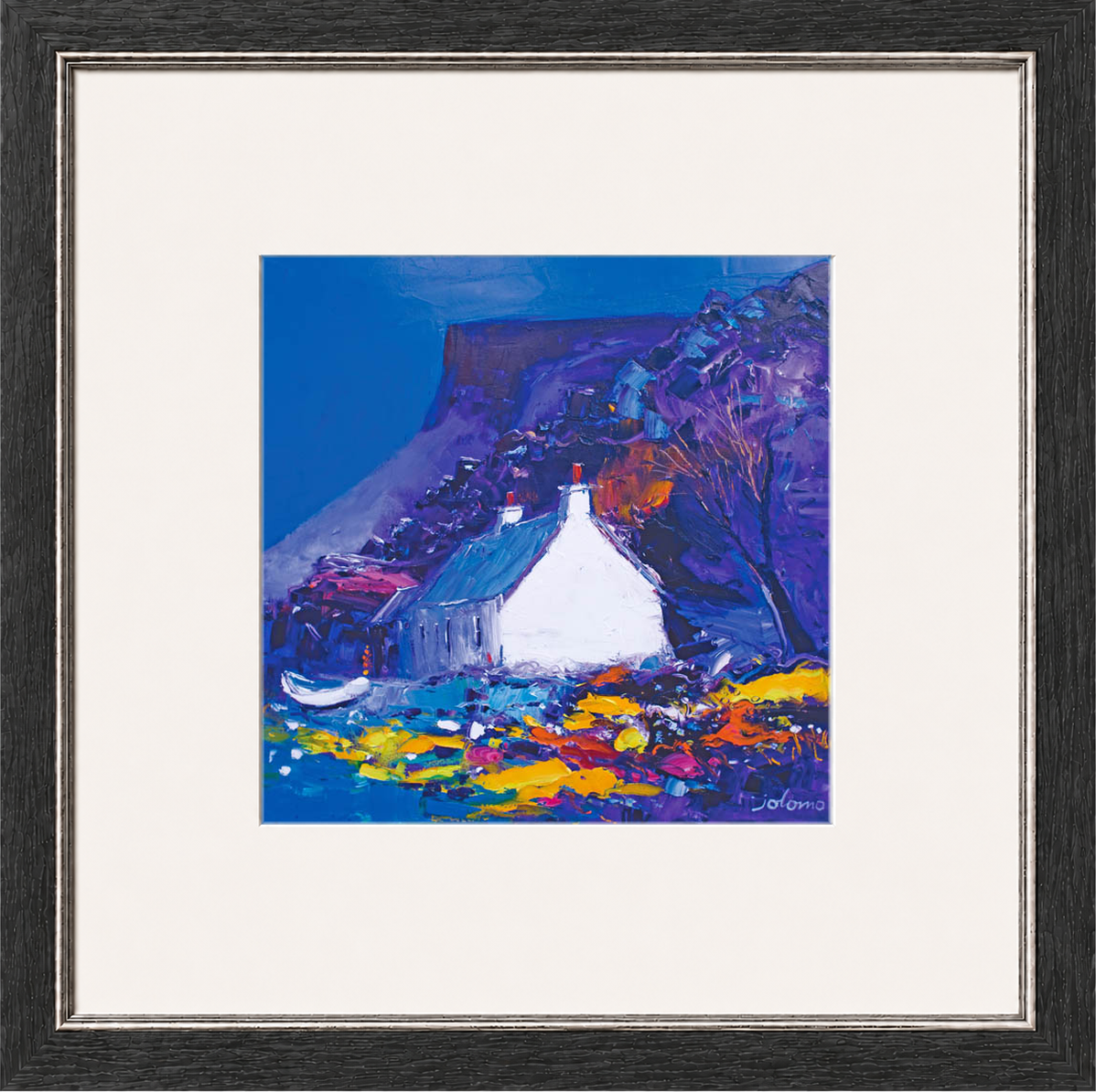 Night falls on the Gribun Rock, Mull by John Lowrie Morrison (Jolomo)
