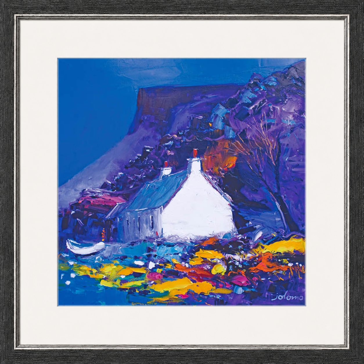 Night falls on the Gribun Rock, Mull by John Lowrie Morrison (Jolomo)