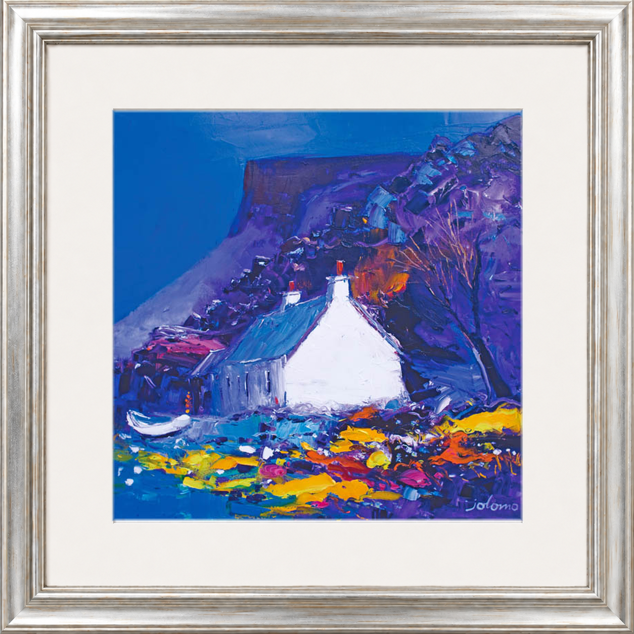 Night falls on the Gribun Rock, Mull by John Lowrie Morrison (Jolomo)