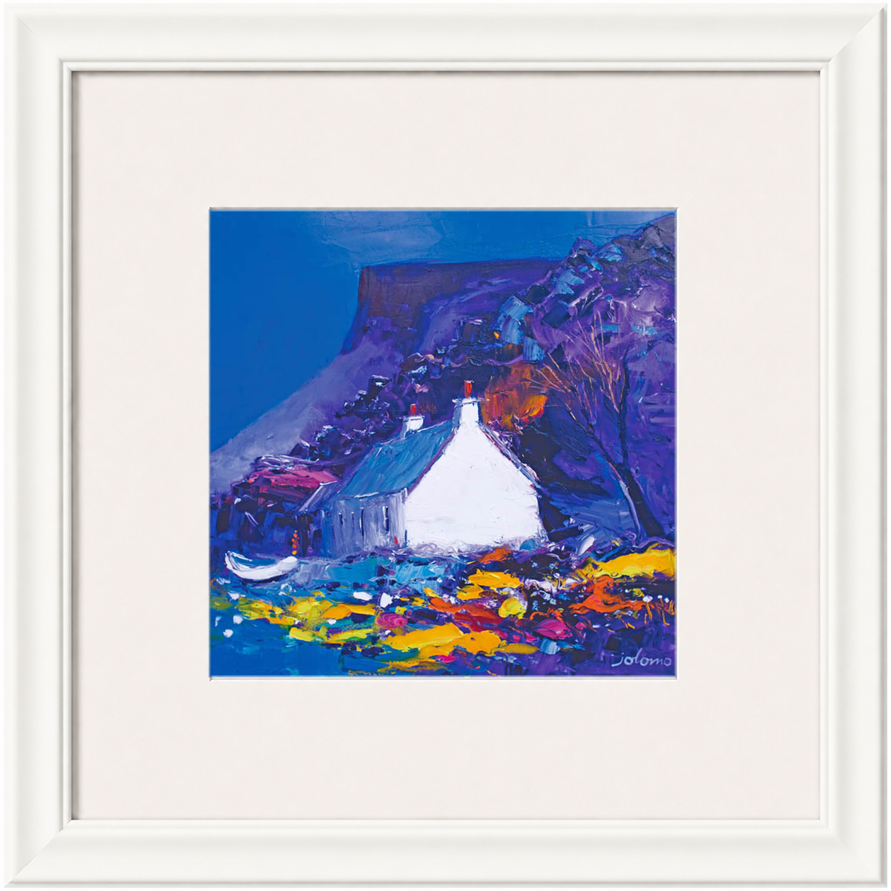 Night falls on the Gribun Rock, Mull by John Lowrie Morrison (Jolomo)