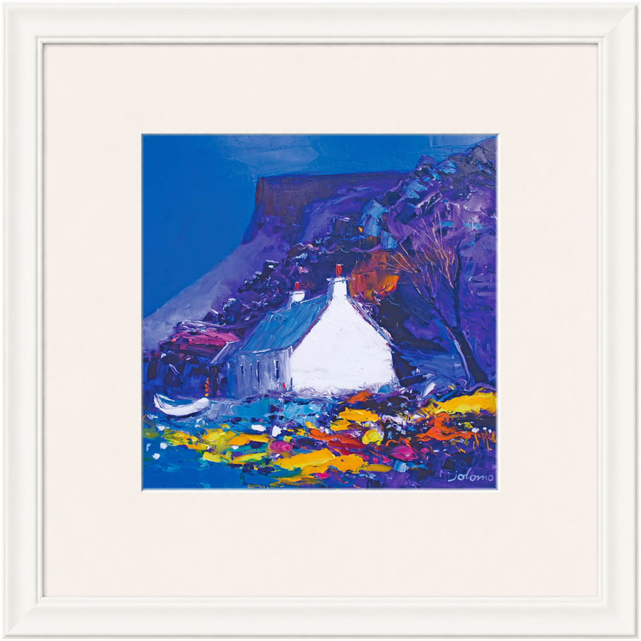 Night falls on the Gribun Rock, Mull by John Lowrie Morrison (Jolomo)