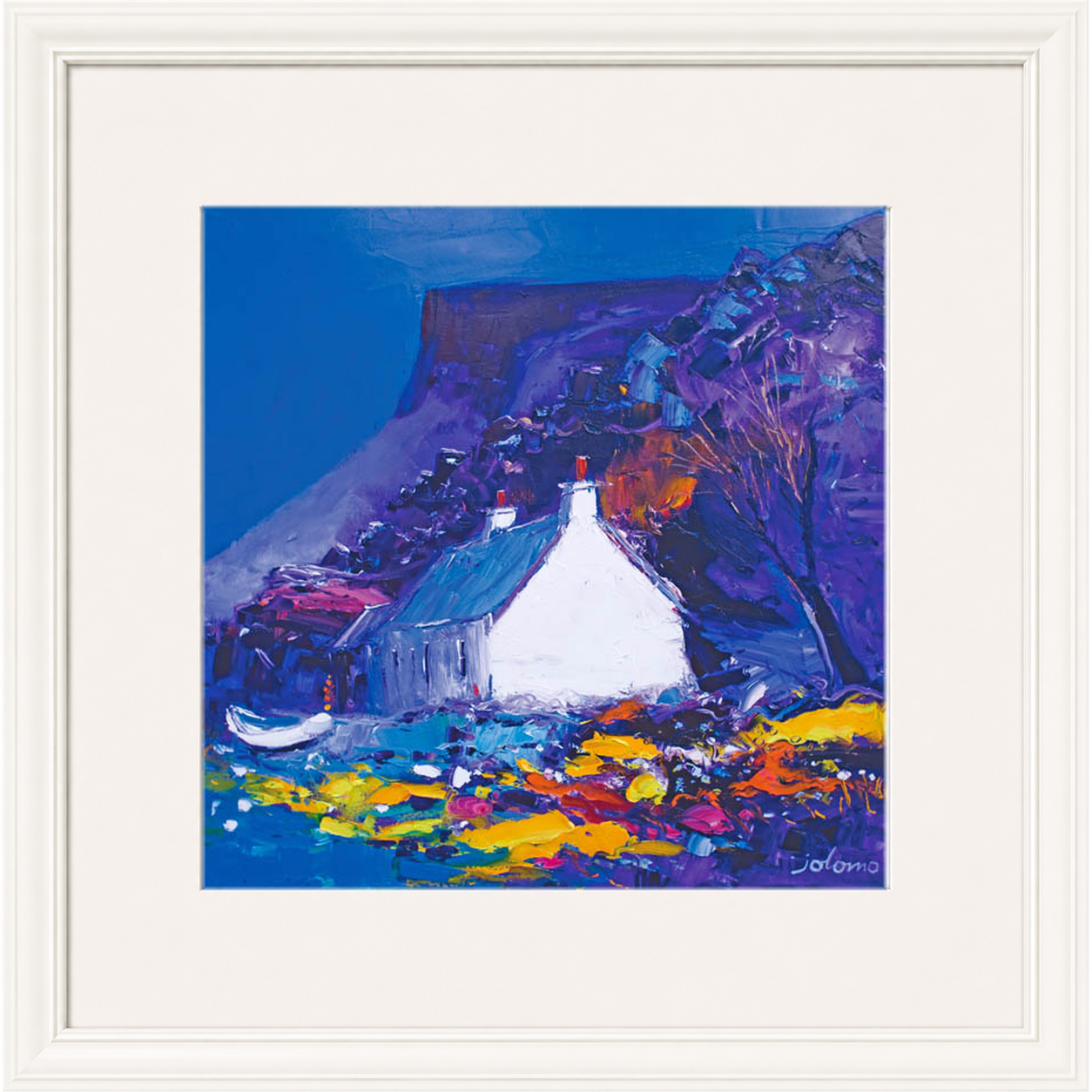 Night falls on the Gribun Rock, Mull by John Lowrie Morrison (Jolomo)