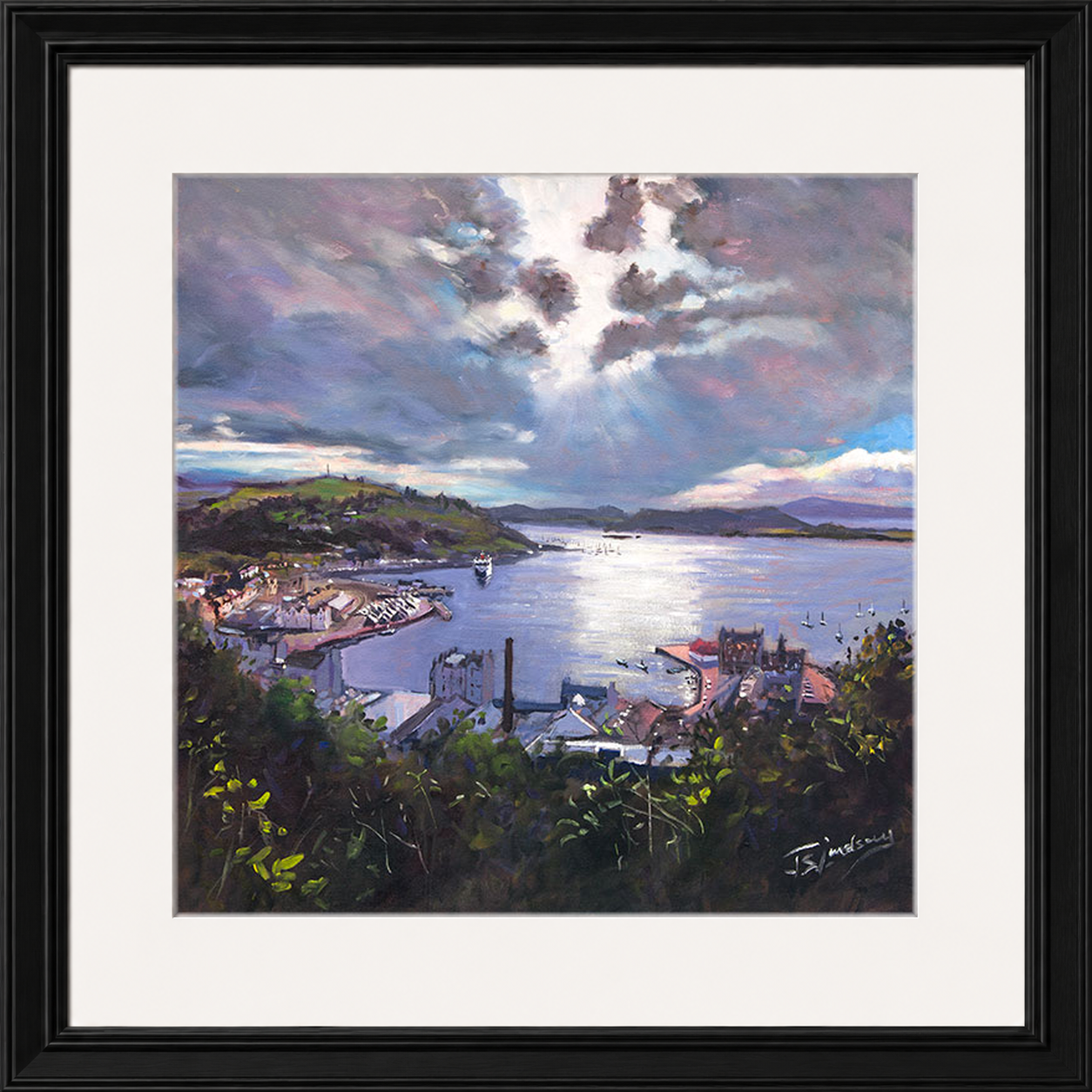 Oban Vista, from McCaigs Folly by James Somerville Lindsay
