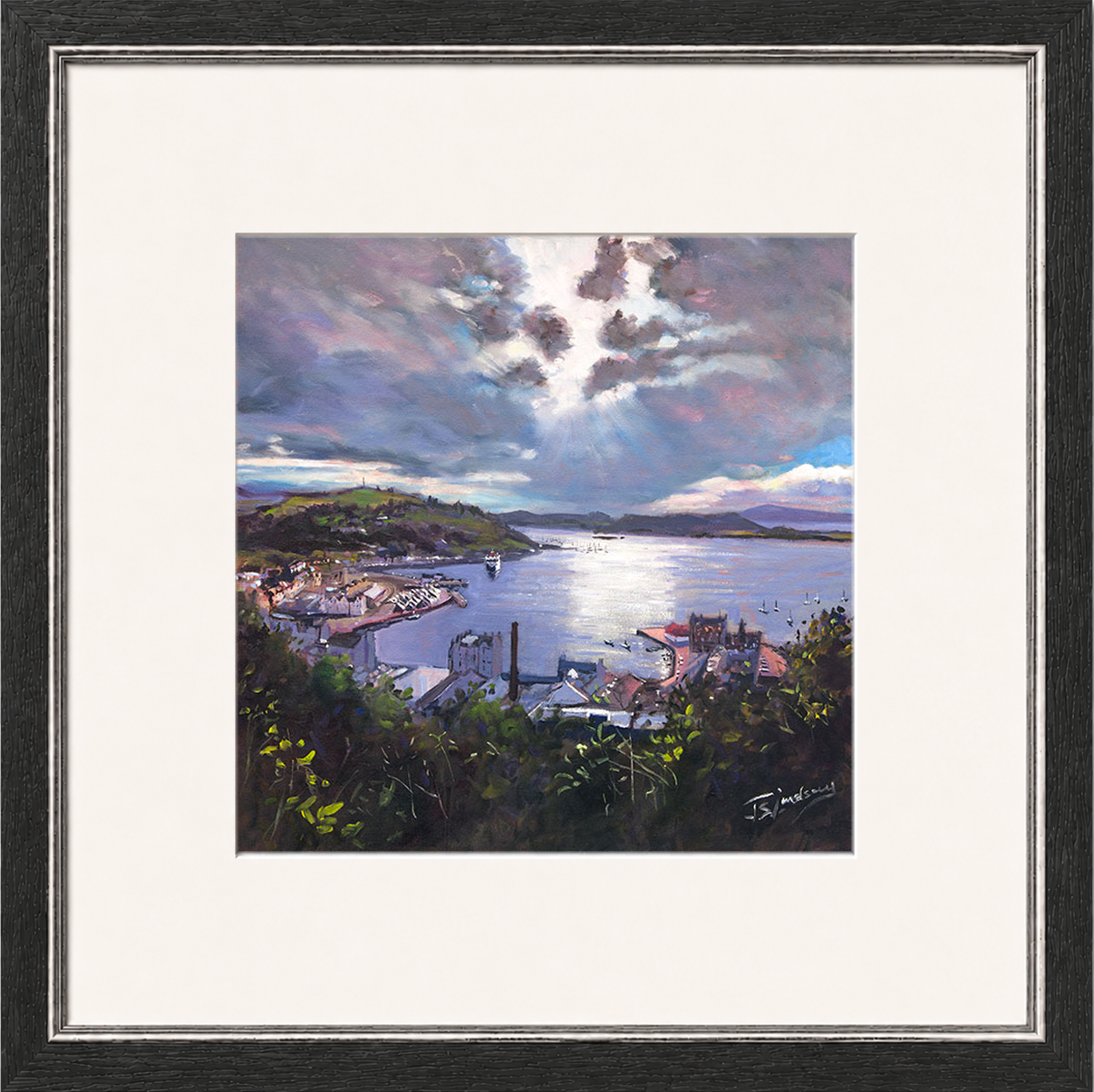 Oban Vista, from McCaigs Folly by James Somerville Lindsay