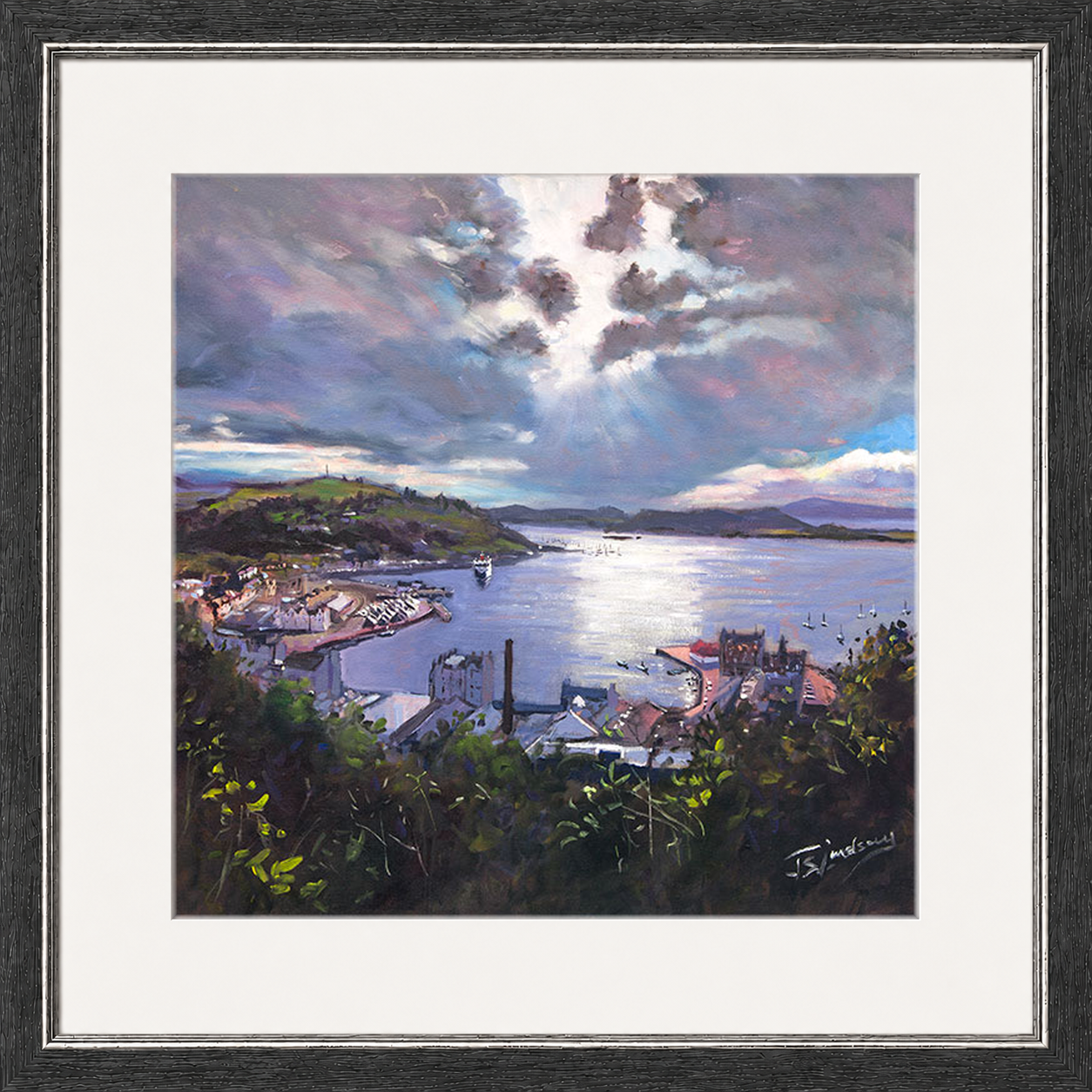 Oban Vista, from McCaigs Folly by James Somerville Lindsay