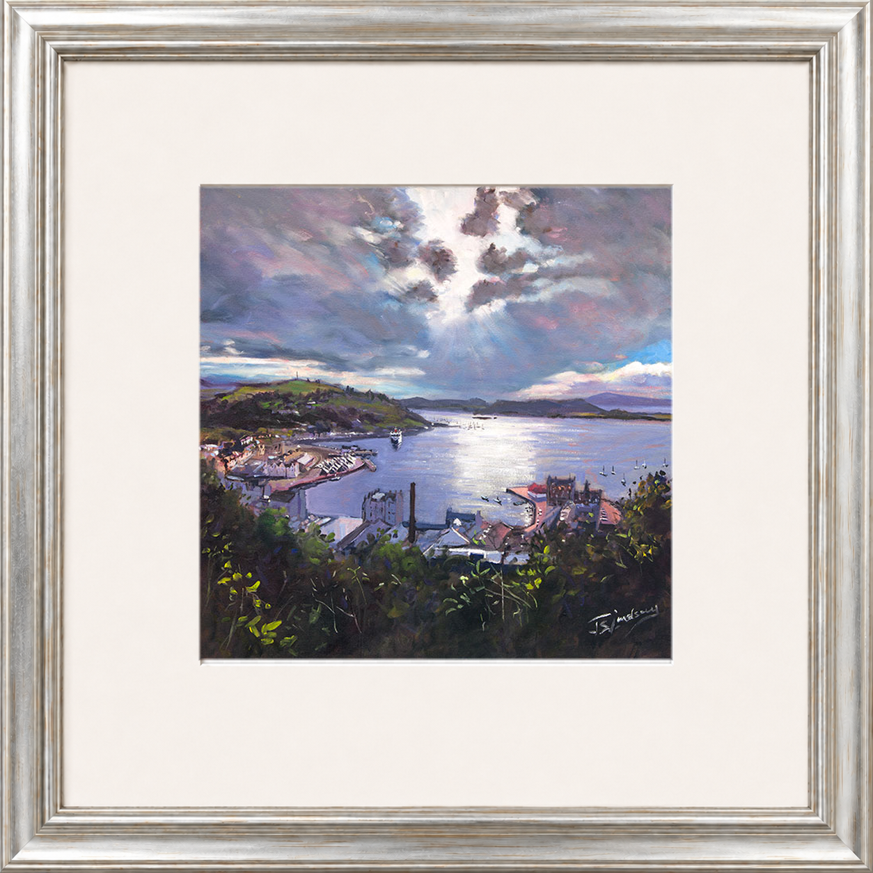 Oban Vista, from McCaigs Folly by James Somerville Lindsay