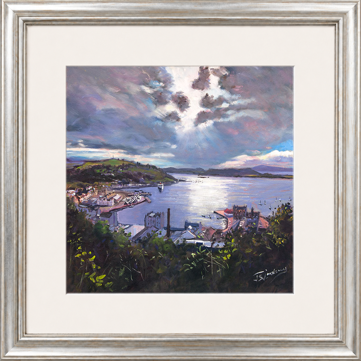 Oban Vista, from McCaigs Folly by James Somerville Lindsay