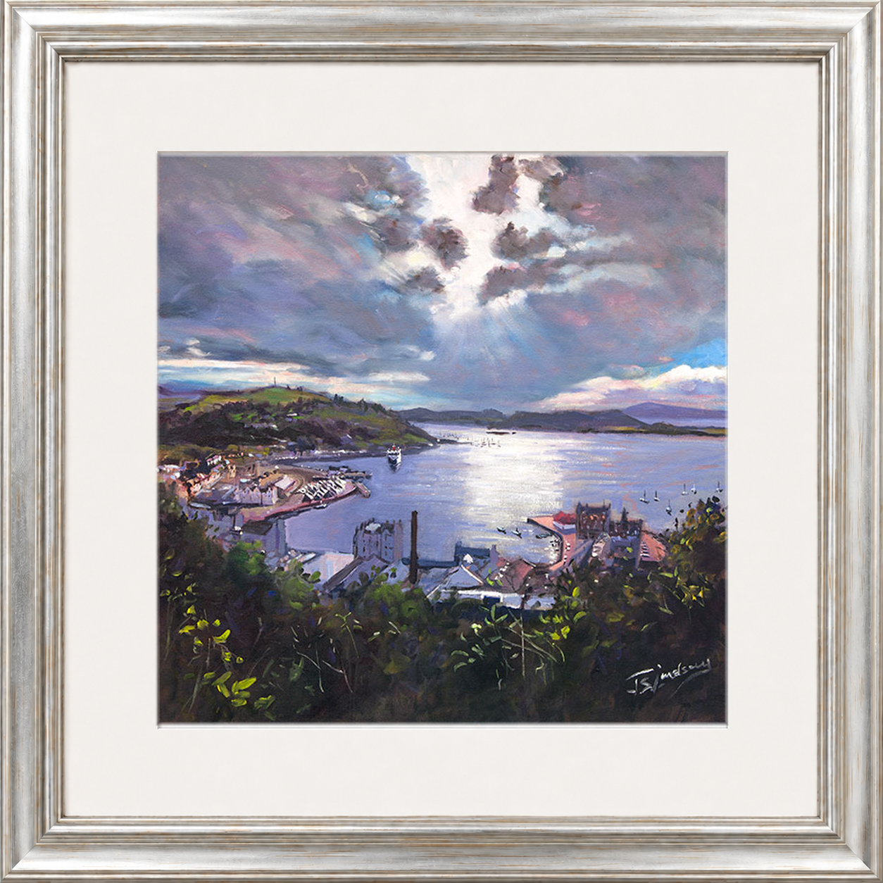 Oban Vista, from McCaigs Folly by James Somerville Lindsay