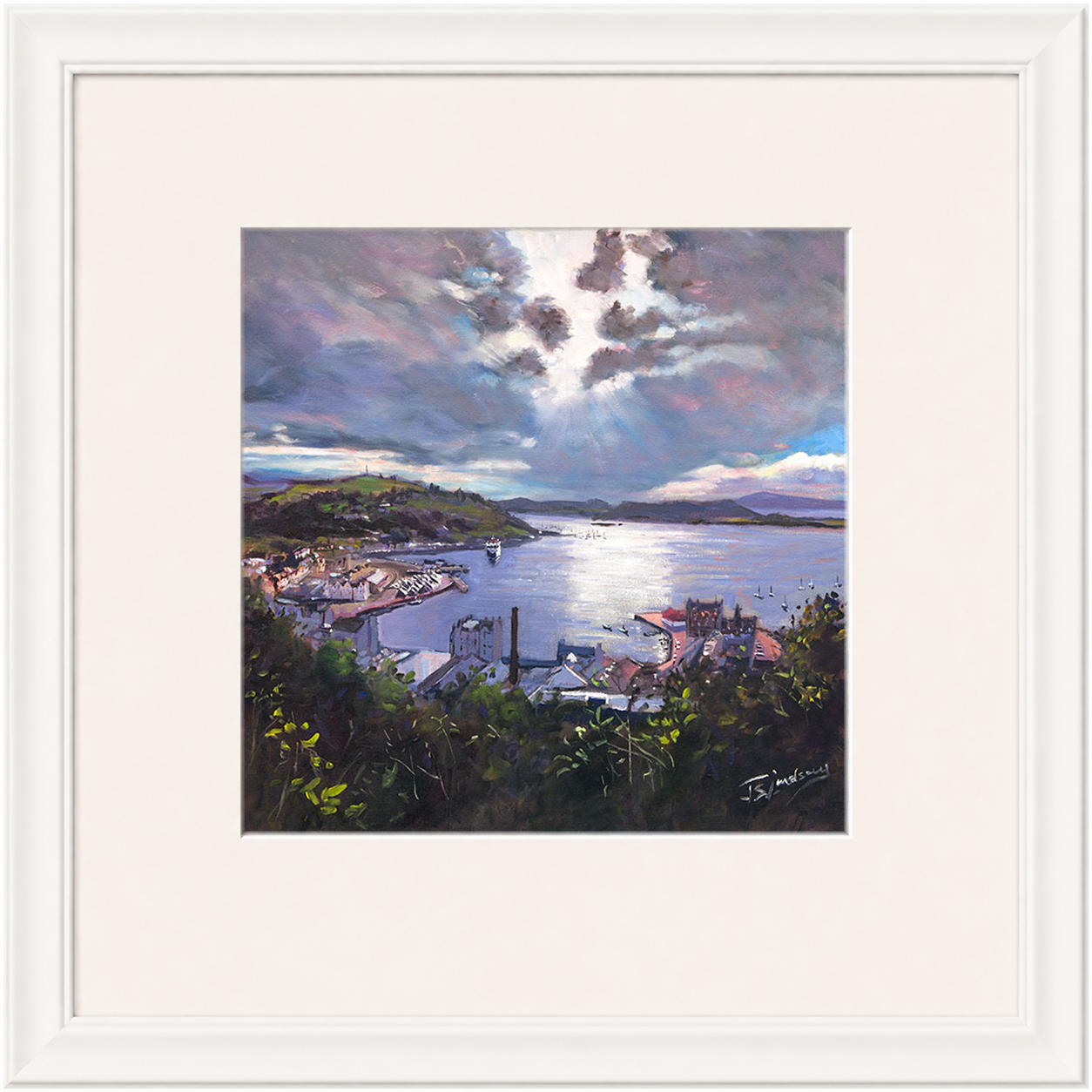 Oban Vista, from McCaigs Folly by James Somerville Lindsay