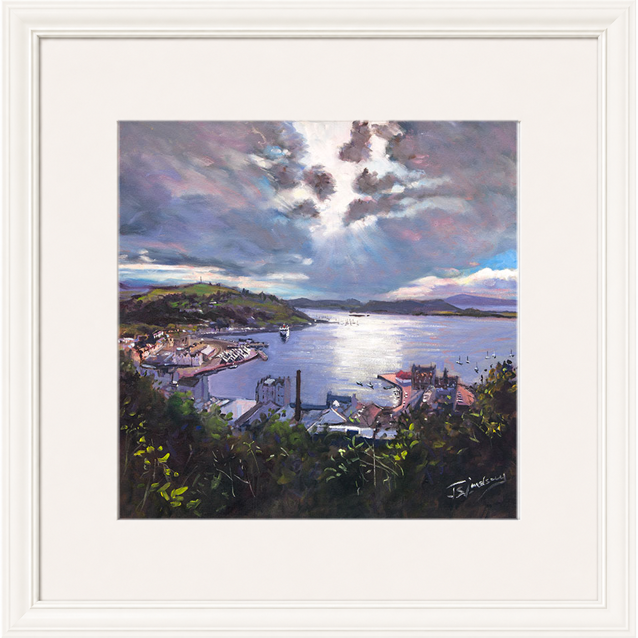 Oban Vista, from McCaigs Folly by James Somerville Lindsay