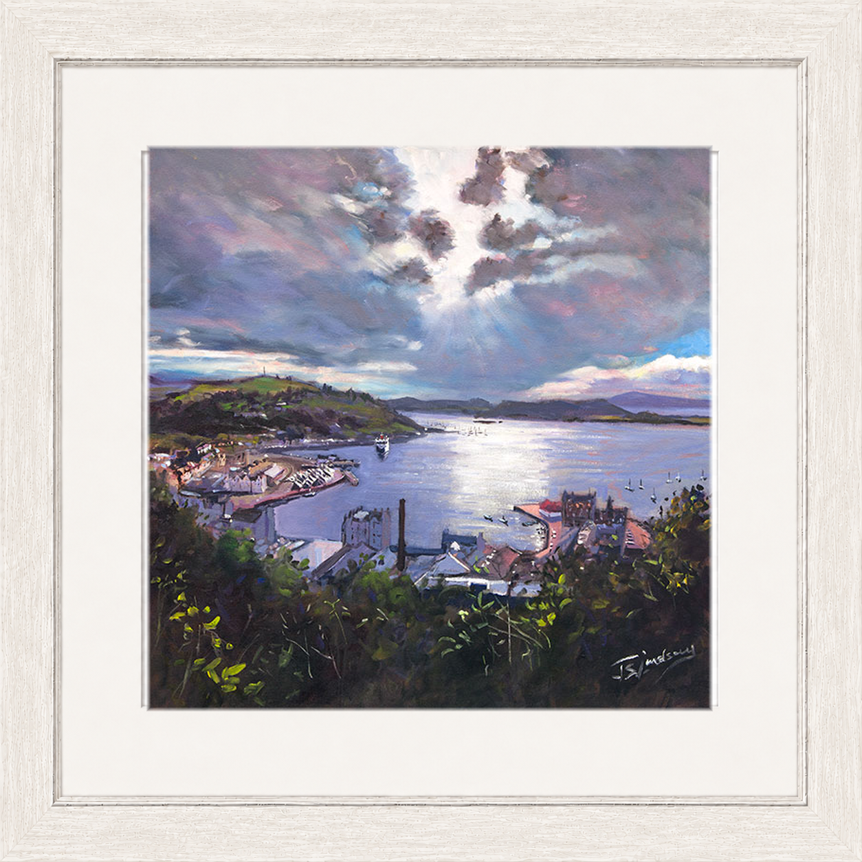 Oban Vista, from McCaigs Folly by James Somerville Lindsay