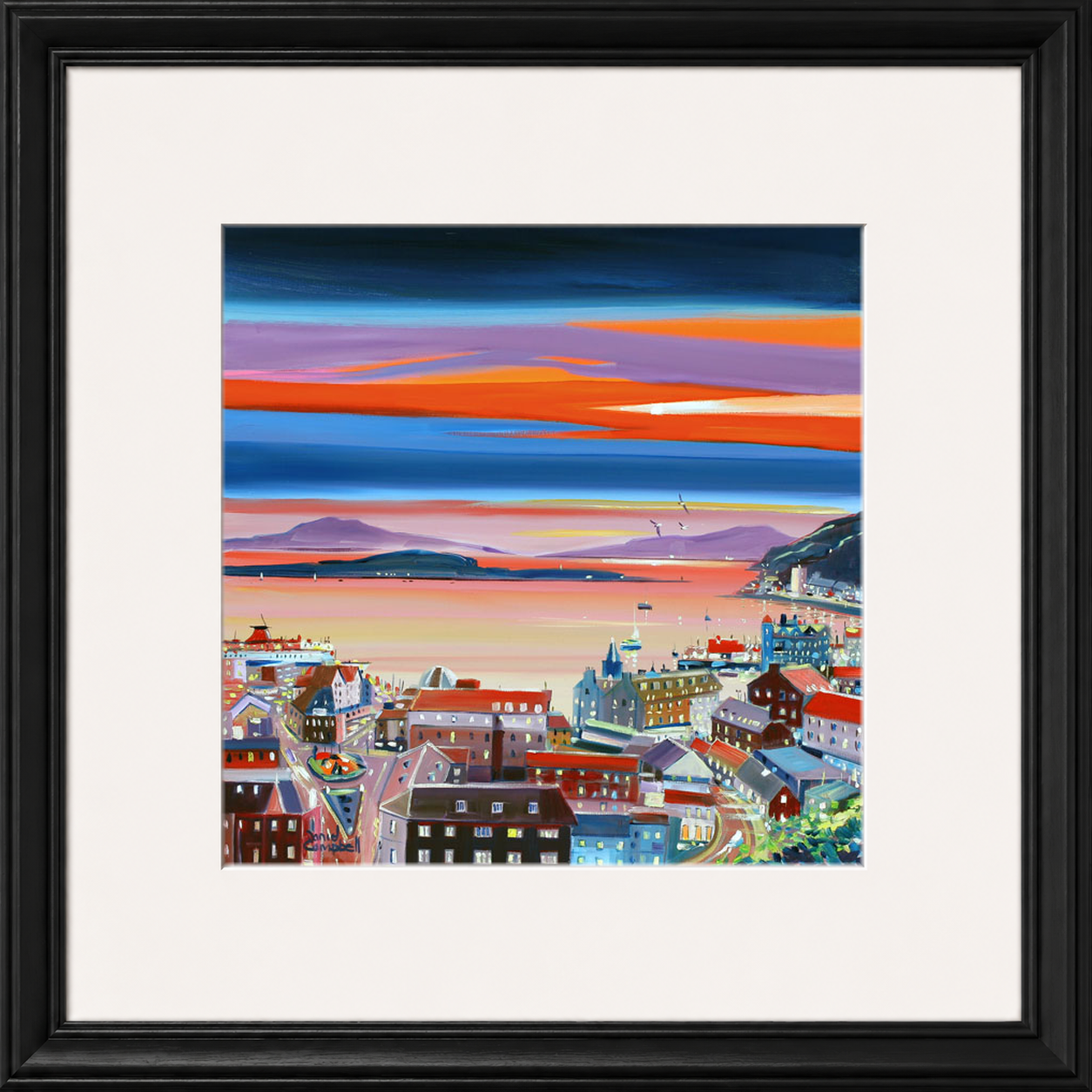 Oban at Twilight by Daniel Campbell