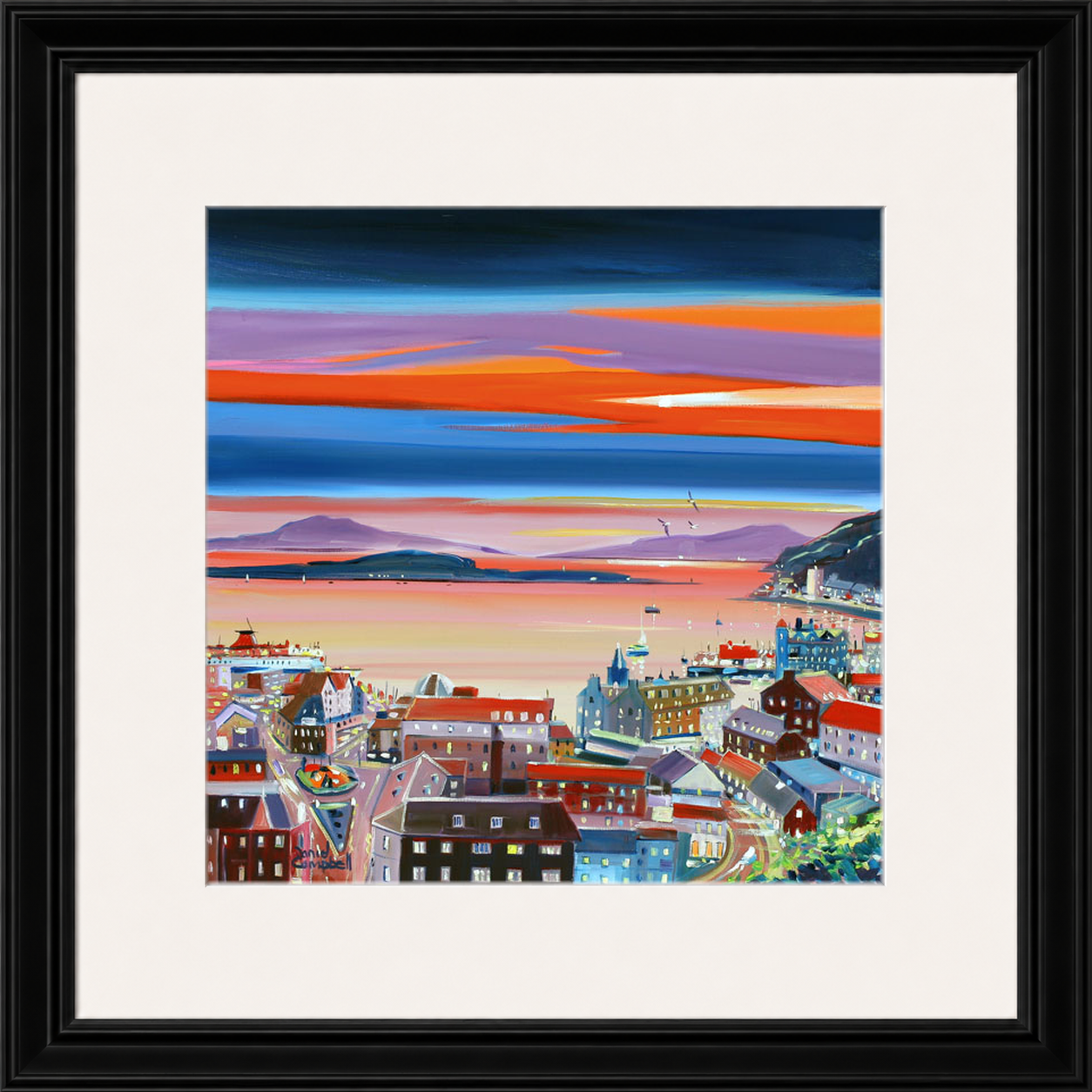 Oban at Twilight by Daniel Campbell