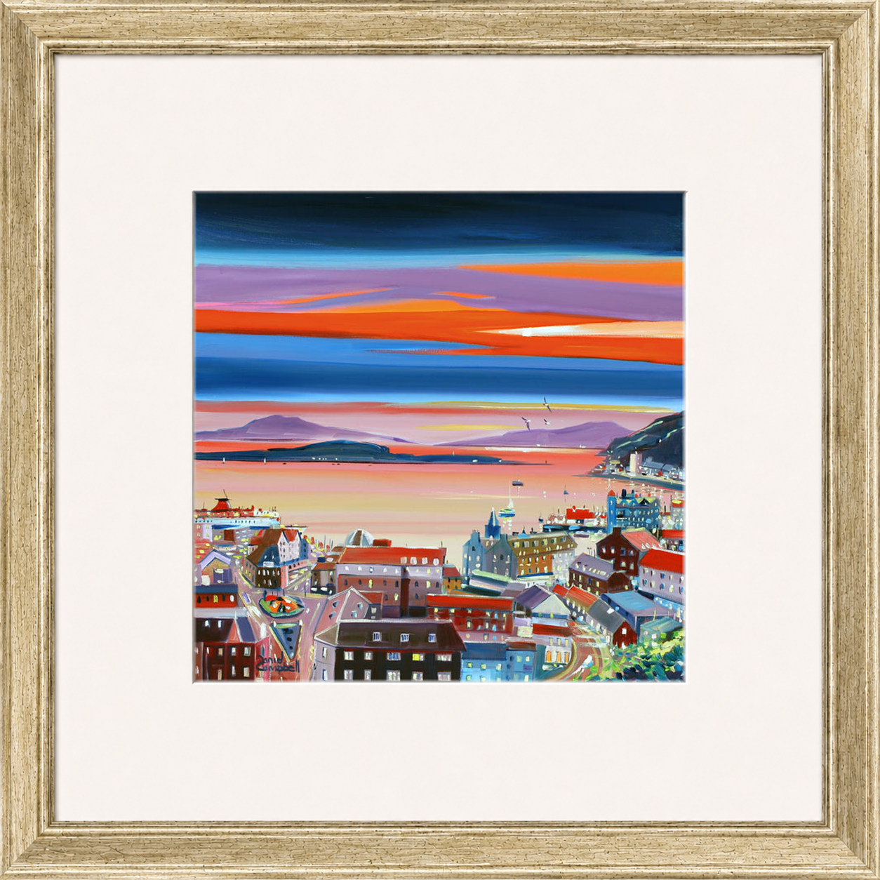 Oban at Twilight by Daniel Campbell