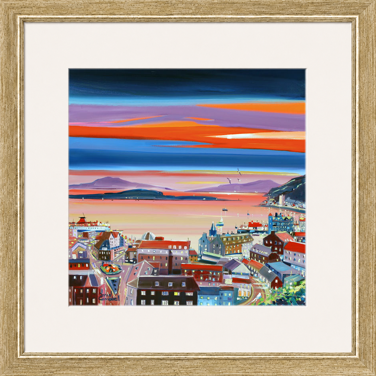 Oban at Twilight by Daniel Campbell