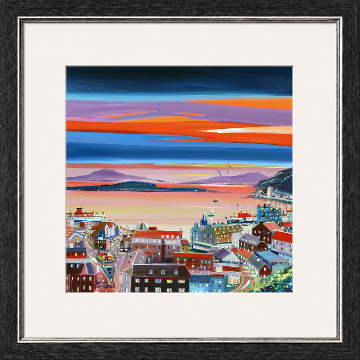 Oban at Twilight by Daniel Campbell