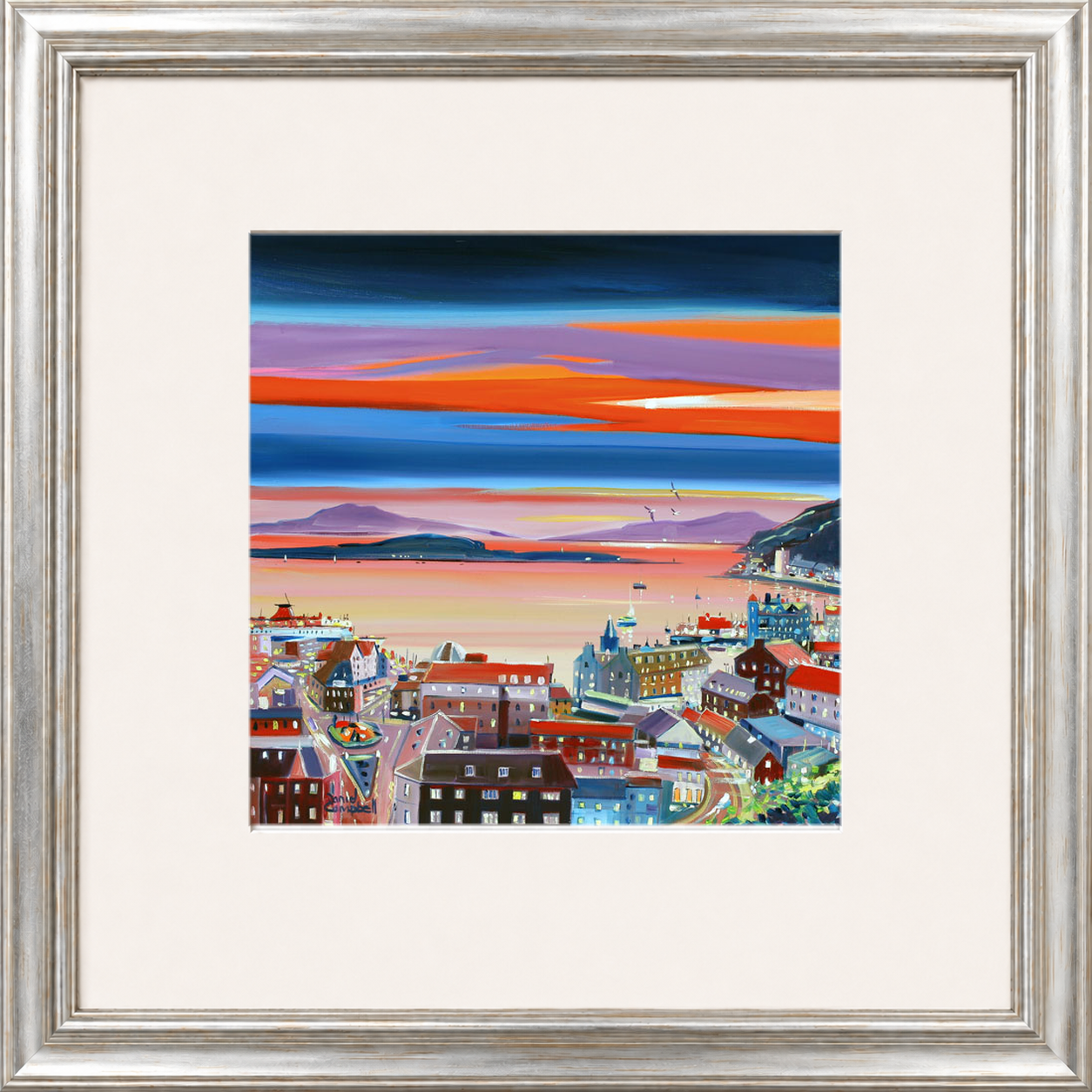 Oban at Twilight by Daniel Campbell