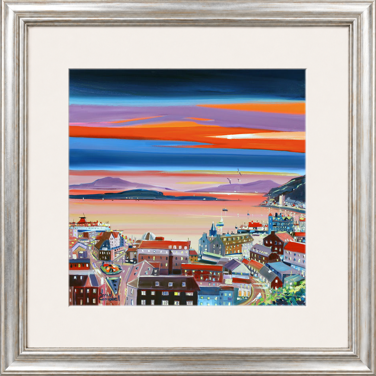 Oban at Twilight by Daniel Campbell