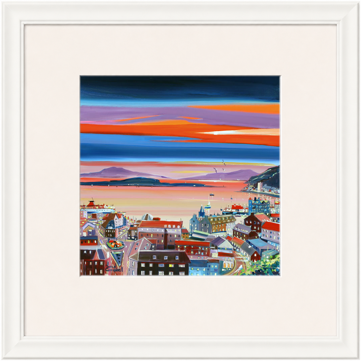 Oban at Twilight by Daniel Campbell