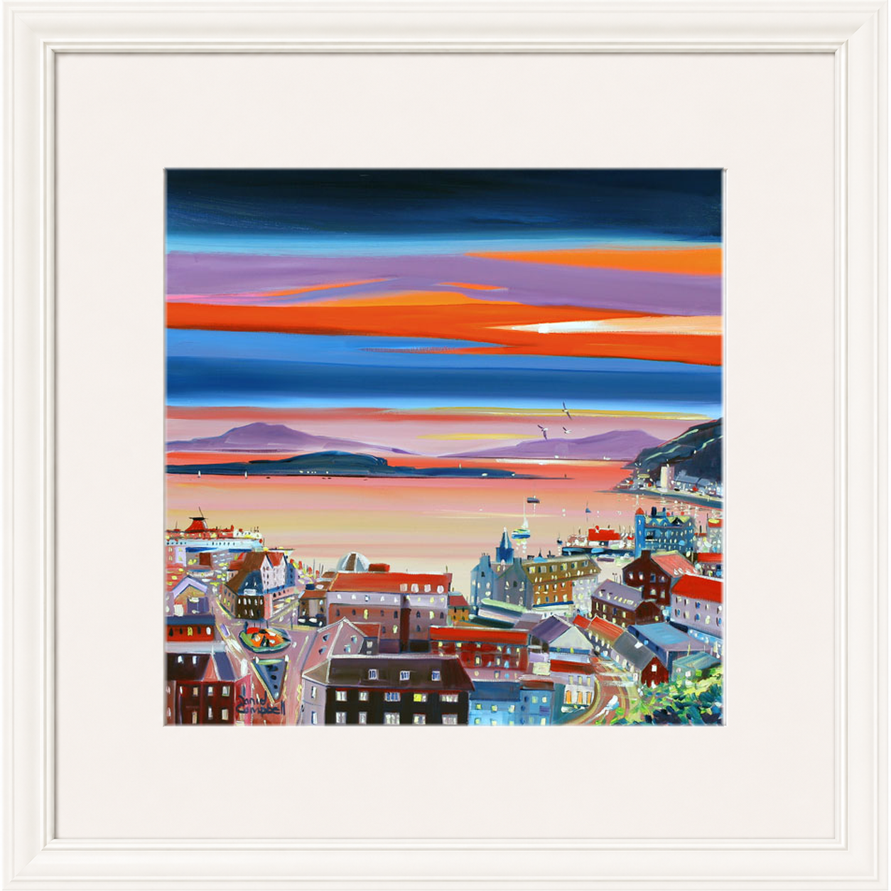 Oban at Twilight by Daniel Campbell