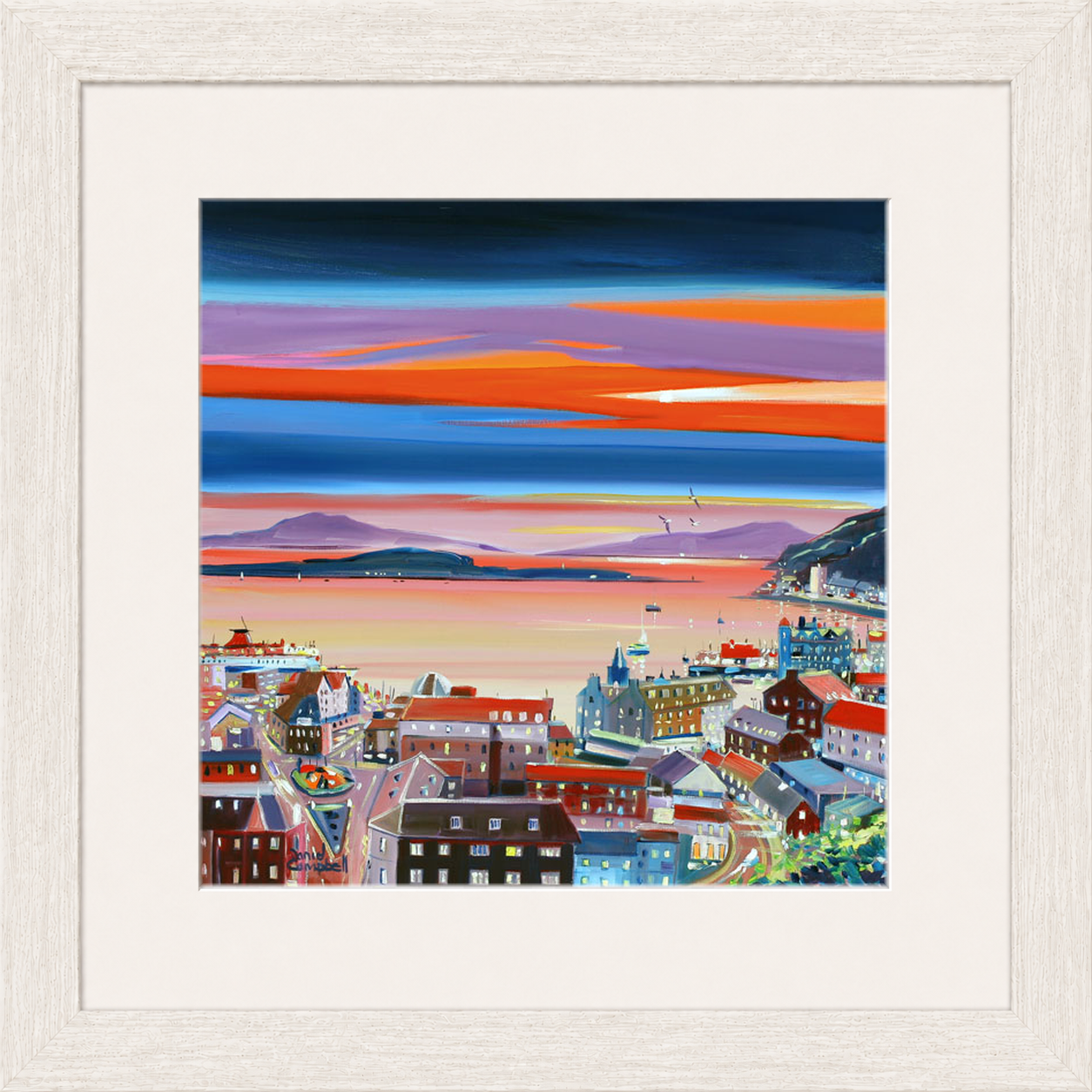 Oban at Twilight by Daniel Campbell