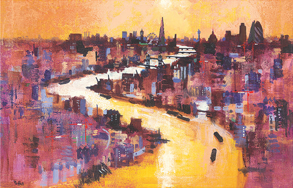 From Canary Wharf by Colin Ruffell – Art Prints Gallery